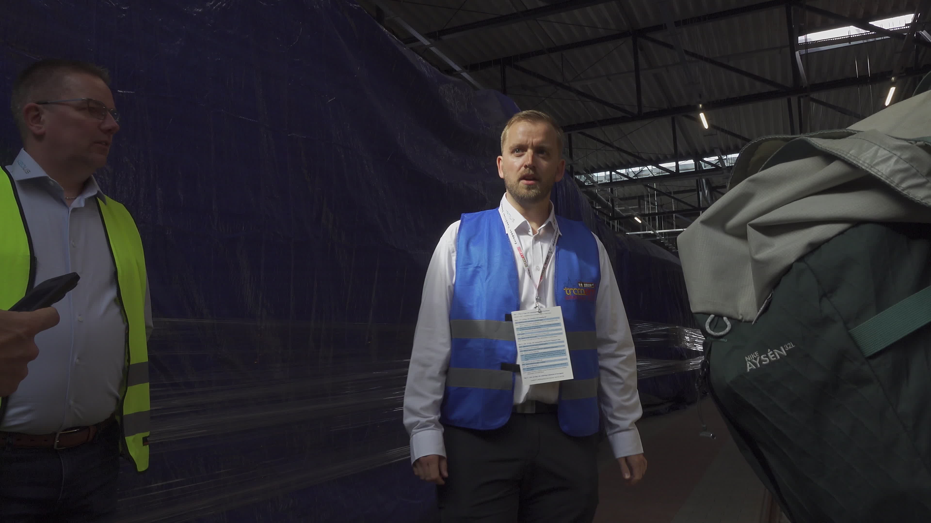 International teams practice for tram driving championships in Warsaw