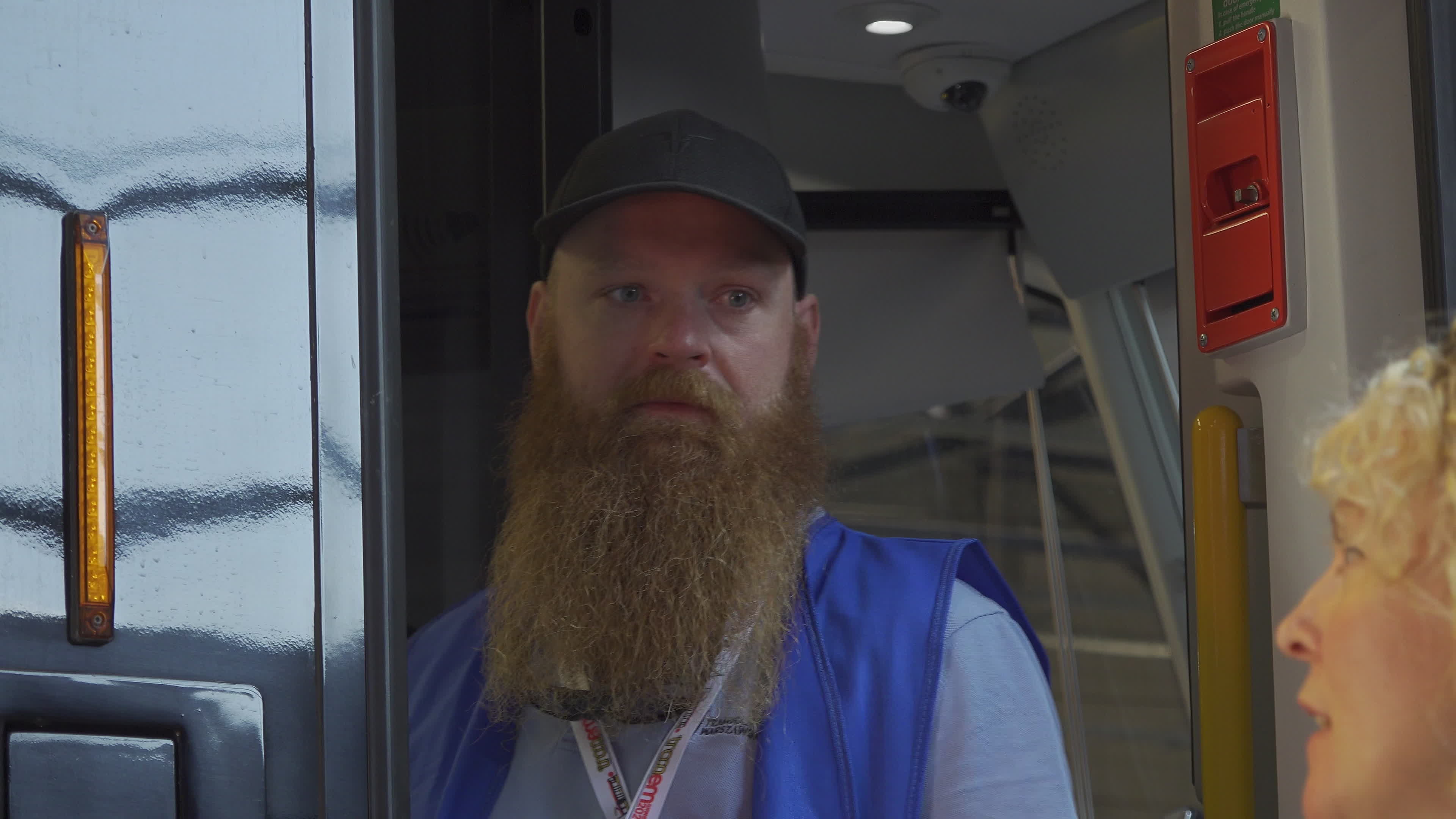 International teams practice for tram driving championships in Warsaw