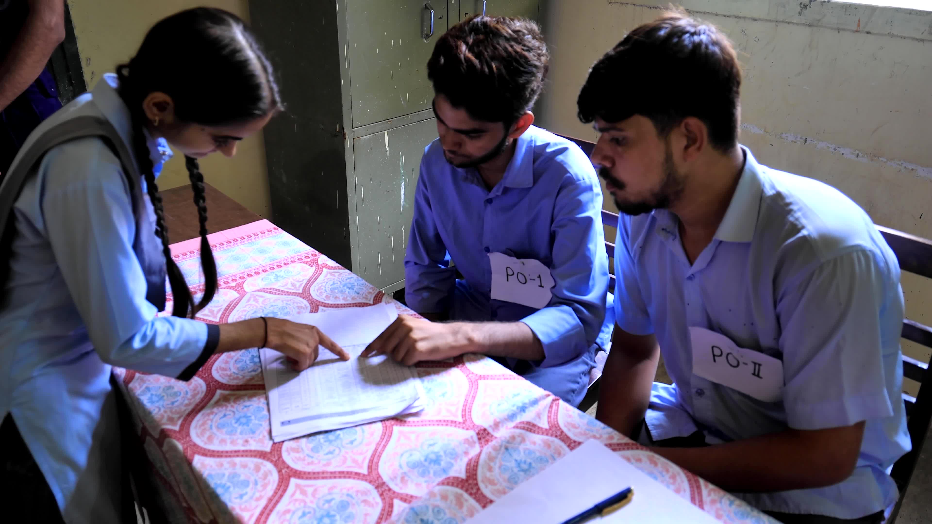 Hearing and Speech impaired students Children Parliament in Jaipur