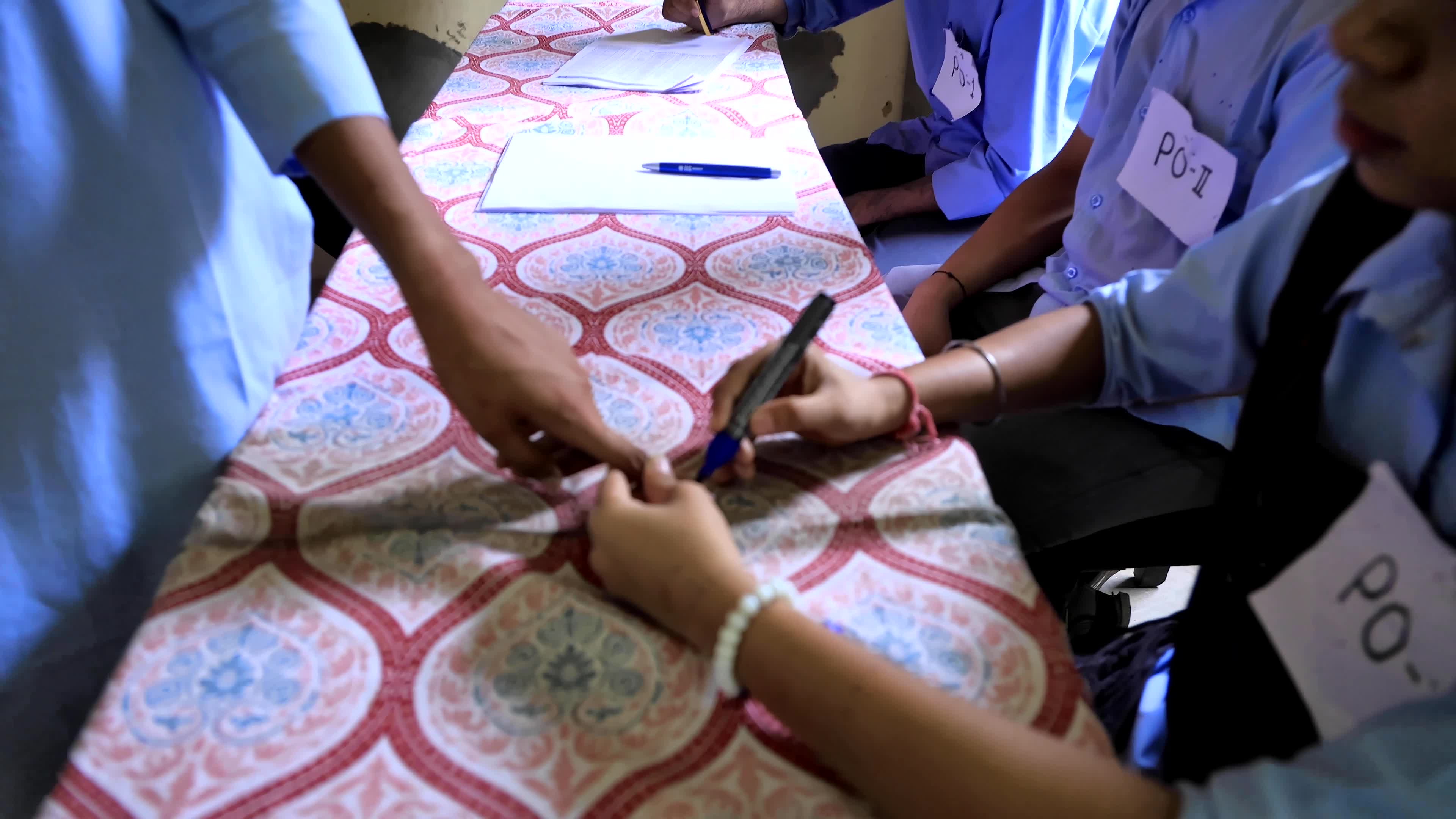 Hearing and Speech impaired students Children Parliament in Jaipur