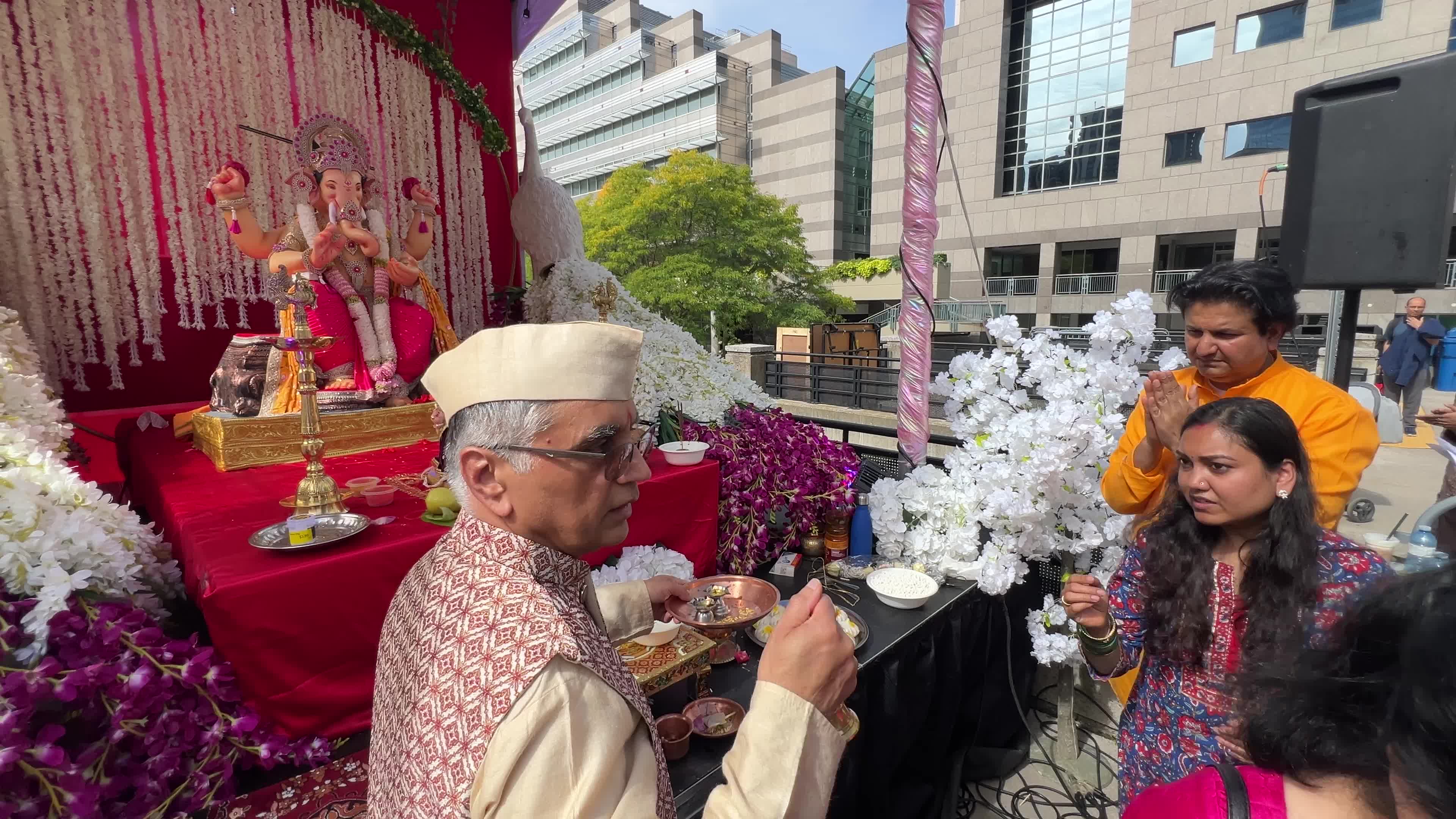 Ganesh Chaturthi is celebrated in Toronto