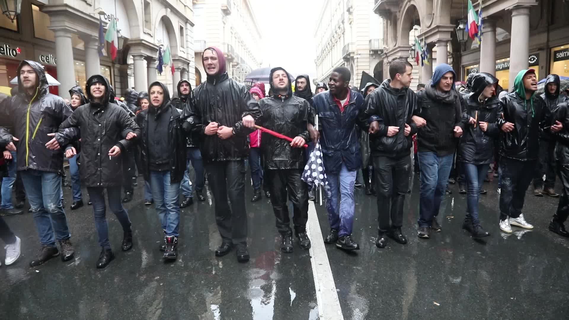 May Day Turns Violent In Turin