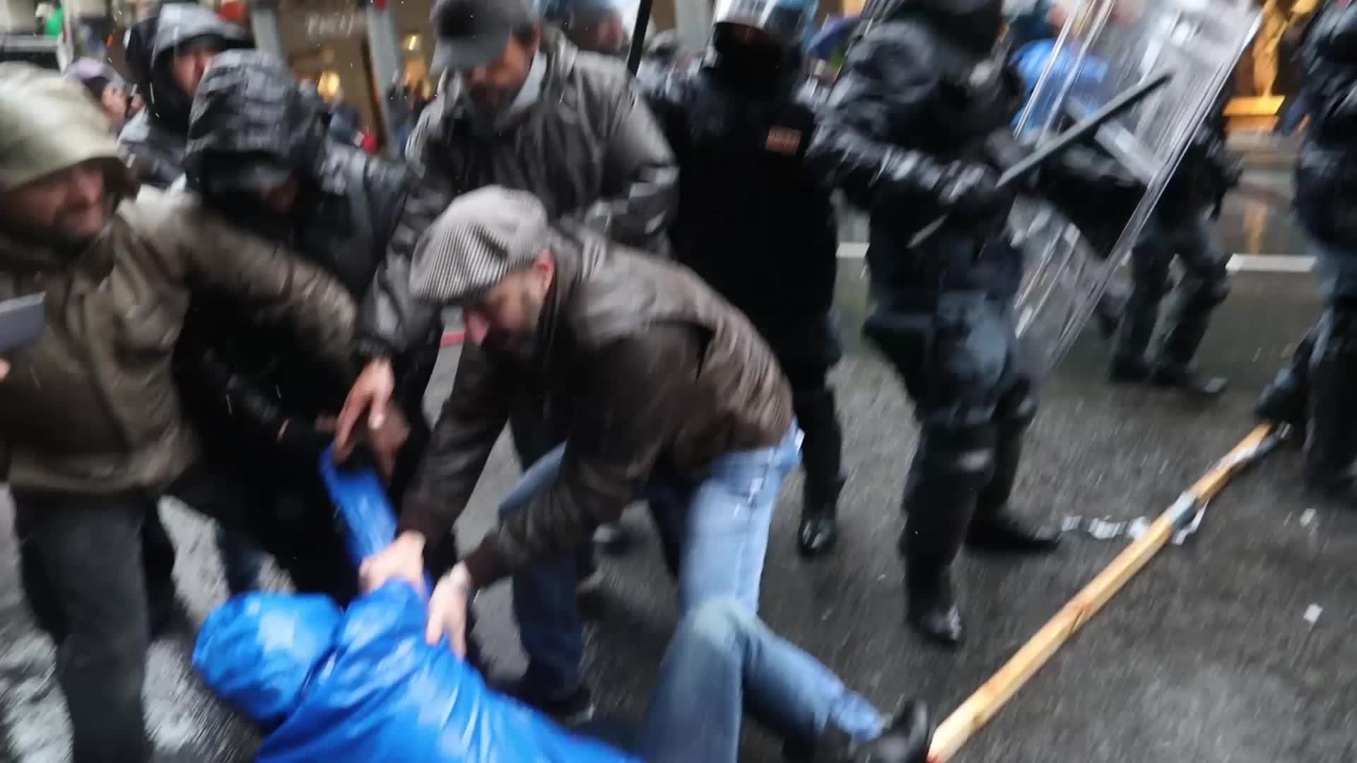 May Day Turns Violent In Turin