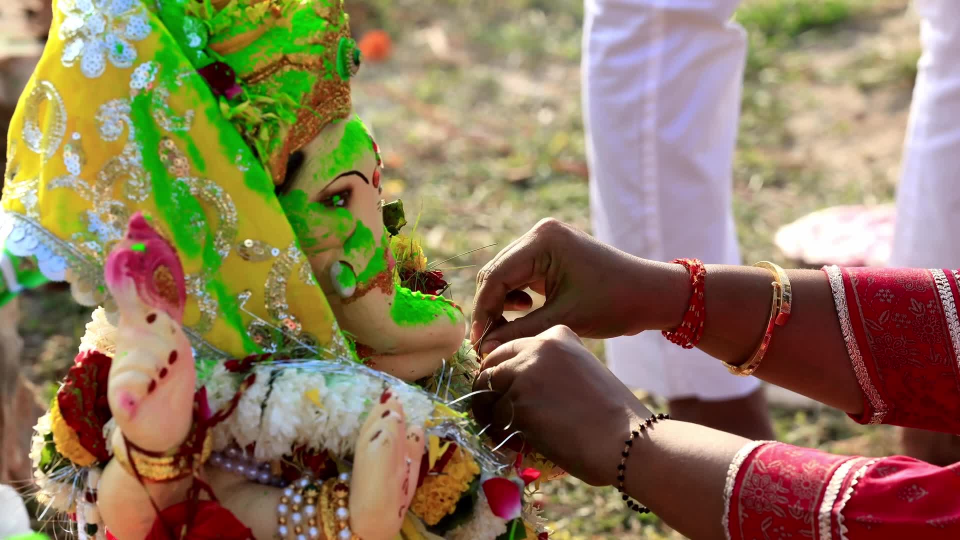 Lord Ganesh Immersion 'Visarjan' In Jaipur