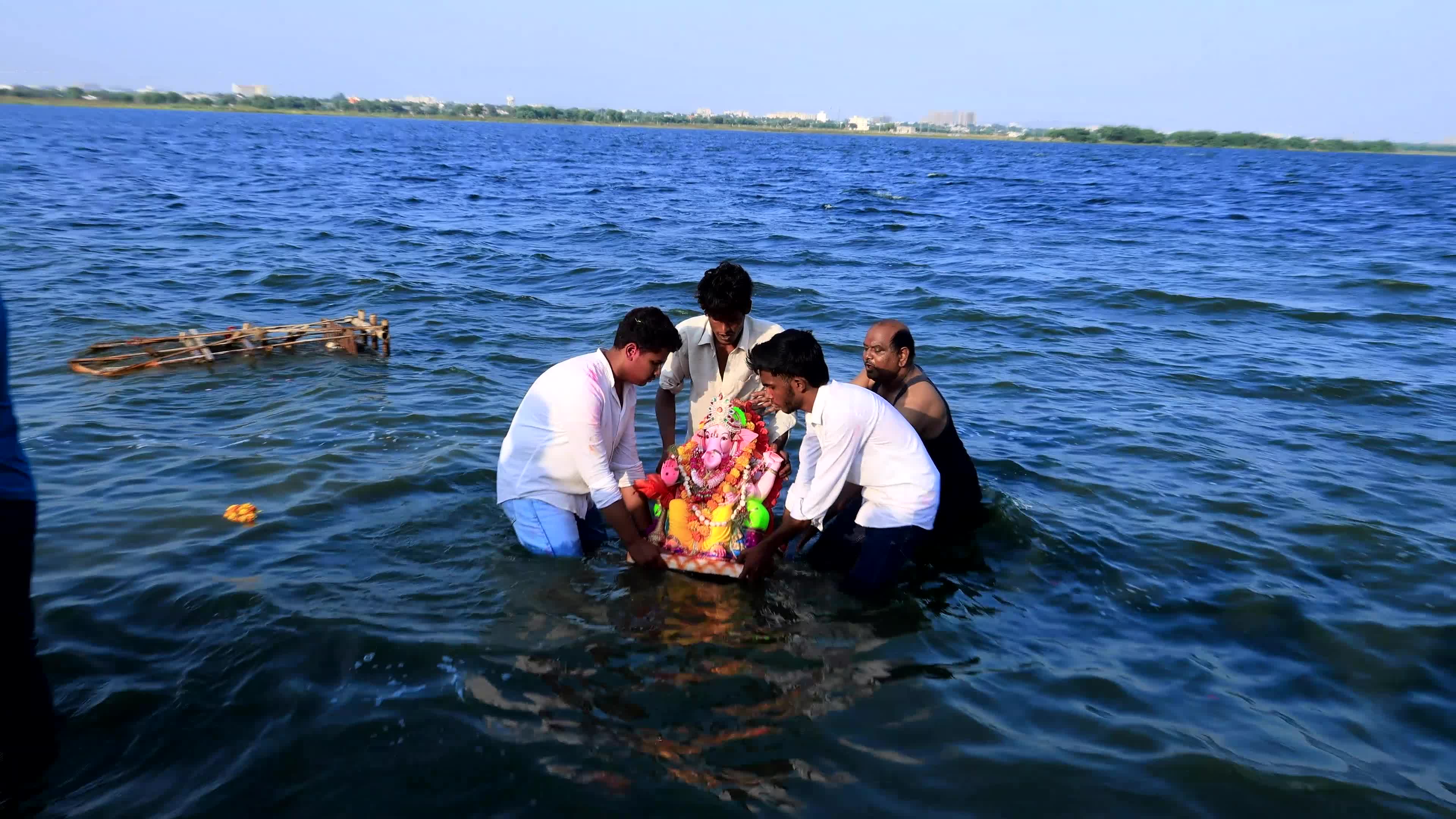 Lord Ganesh Immersion 'Visarjan' In Jaipur