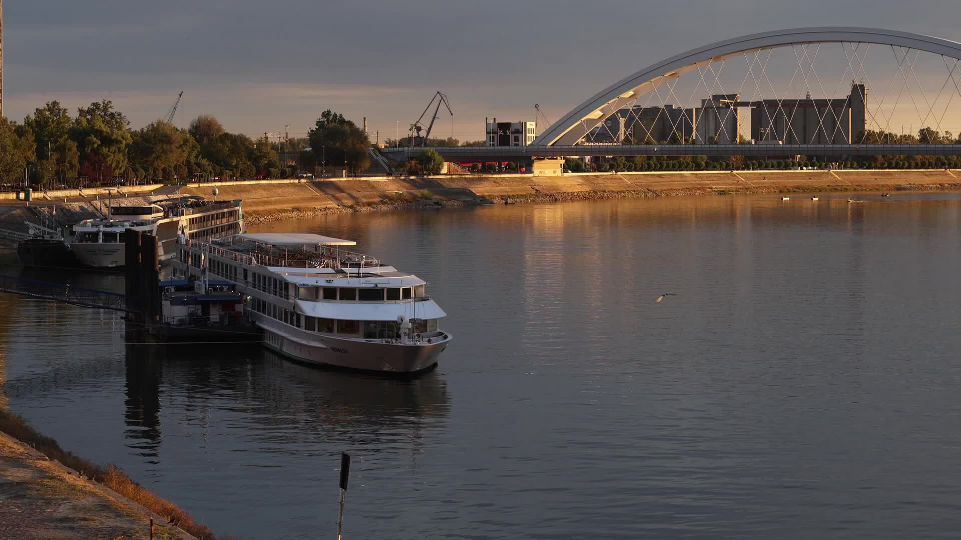 Cruise Ship in Serbia