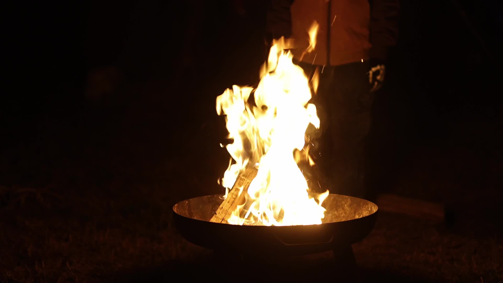 Bonfire at Event in Serbia