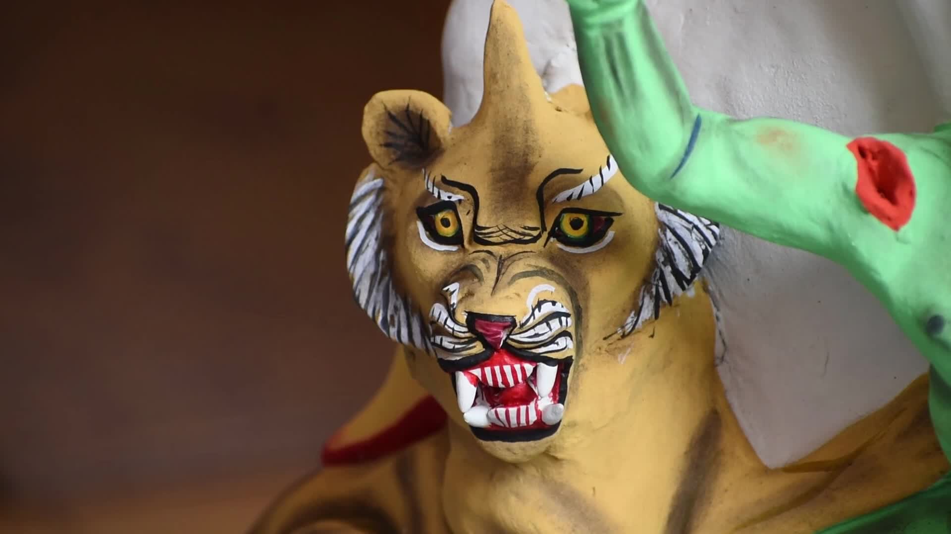 Durga Idol Making in Kumartuli Ahead of Durga Puja