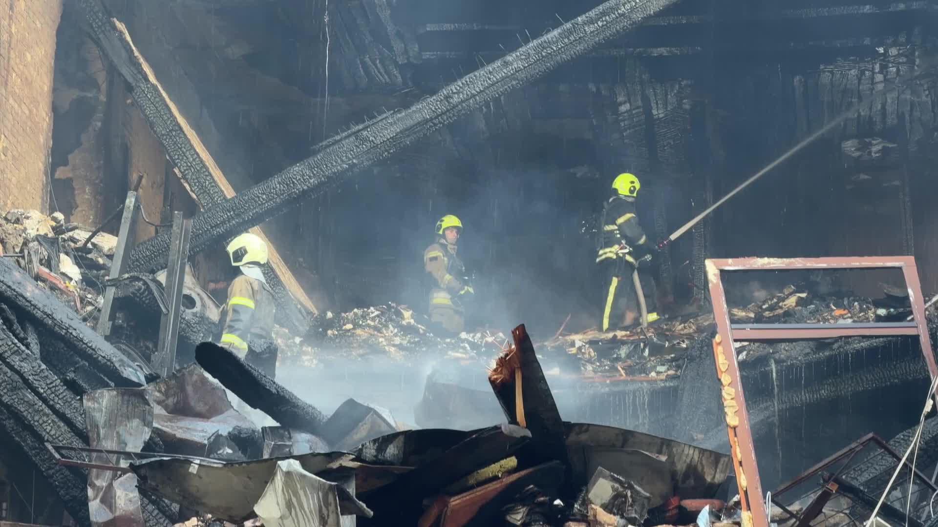 A multi-day Russian drone attack on Kyiv.