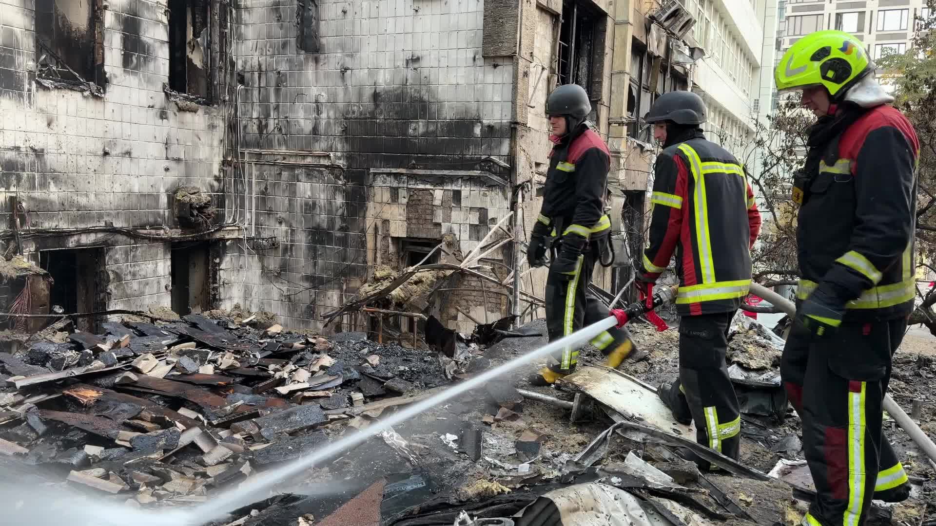 A multi-day Russian drone attack on Kyiv.