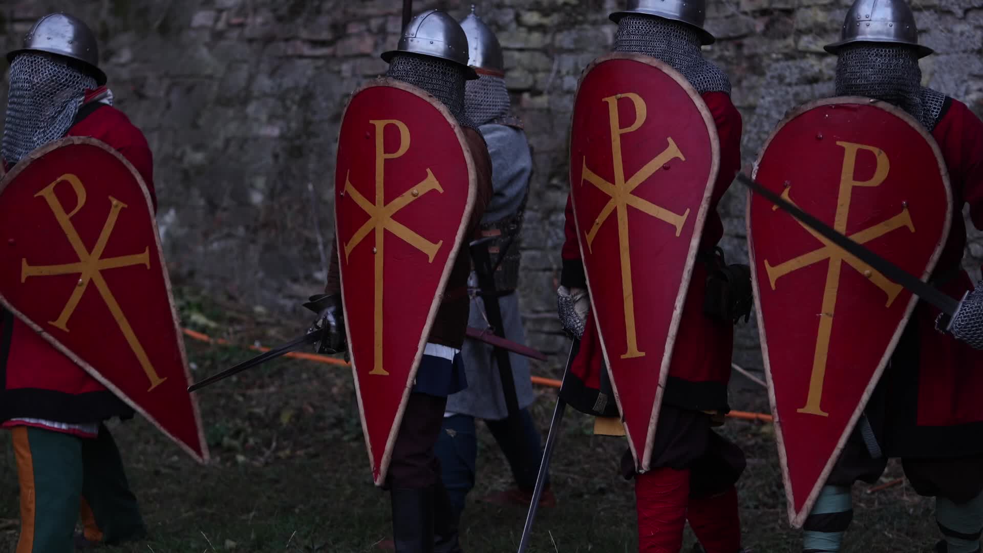 Knights Fighting at Serbian Medieval Culture Festival
