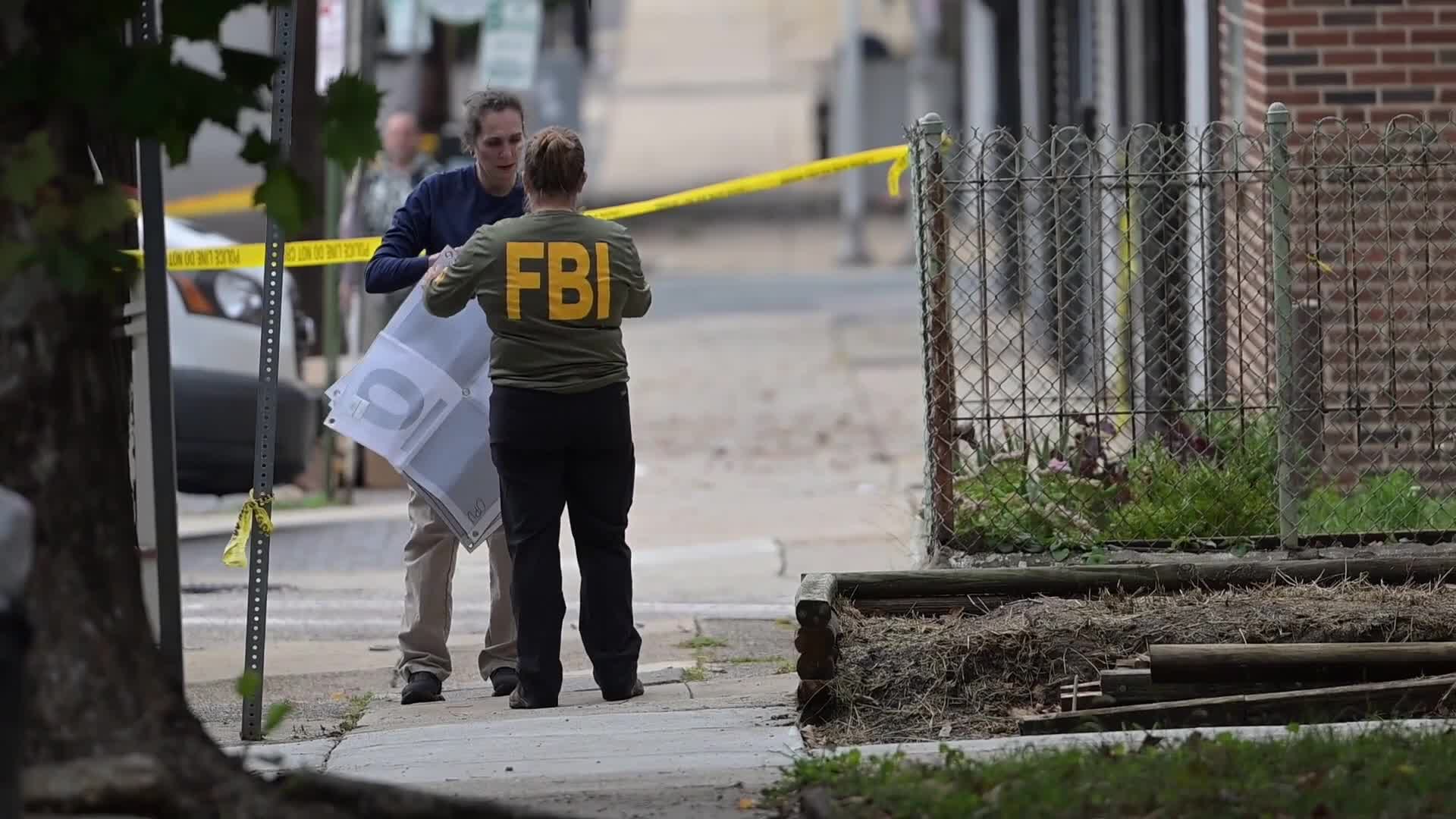 FBI agents and Philadelphia Police raid the home of Eugene Horsch