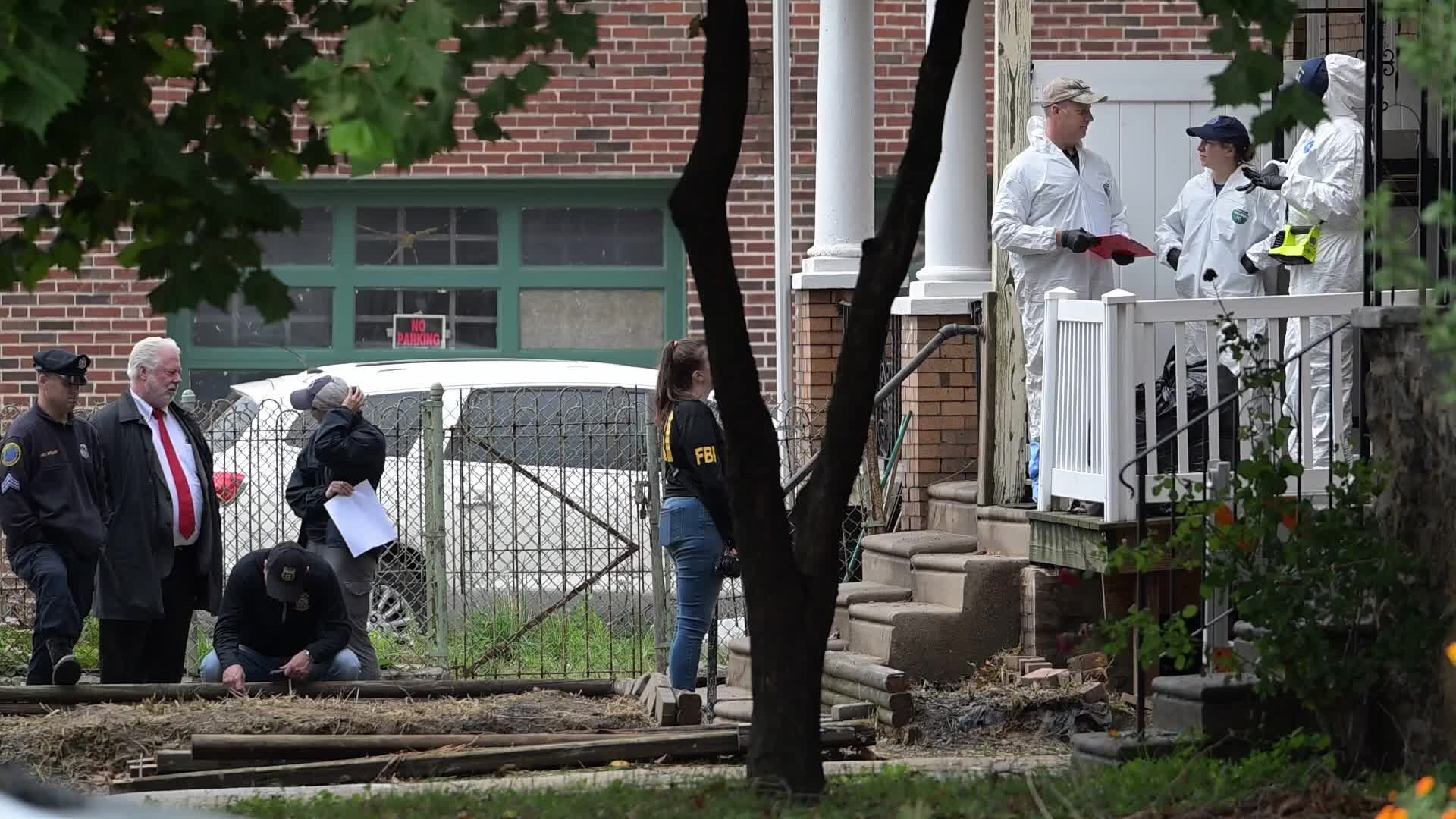 FBI agents and Philadelphia Police raid the home of Eugene Horsch