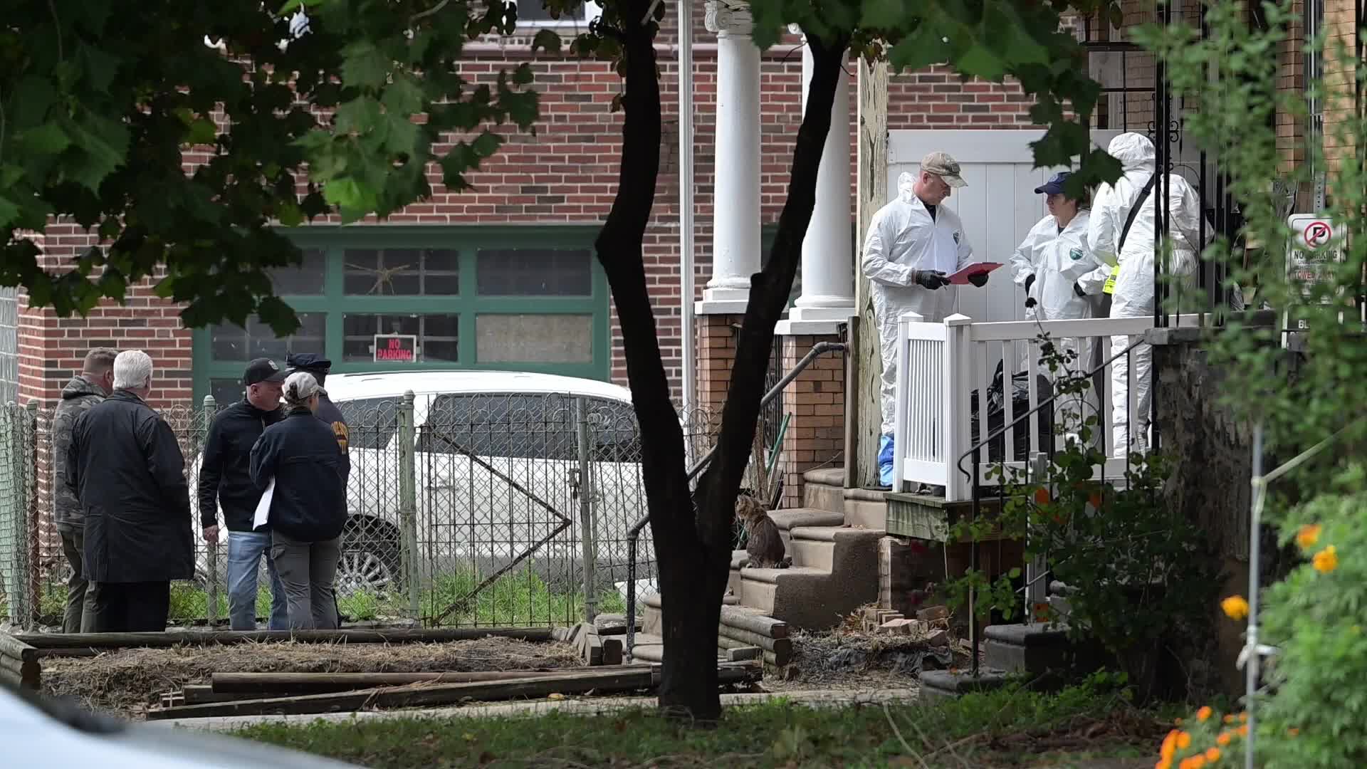 FBI agents and Philadelphia Police raid the home of Eugene Horsch