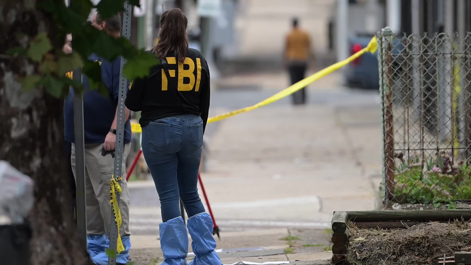 FBI agents and Philadelphia Police raid the home of Eugene Horsch