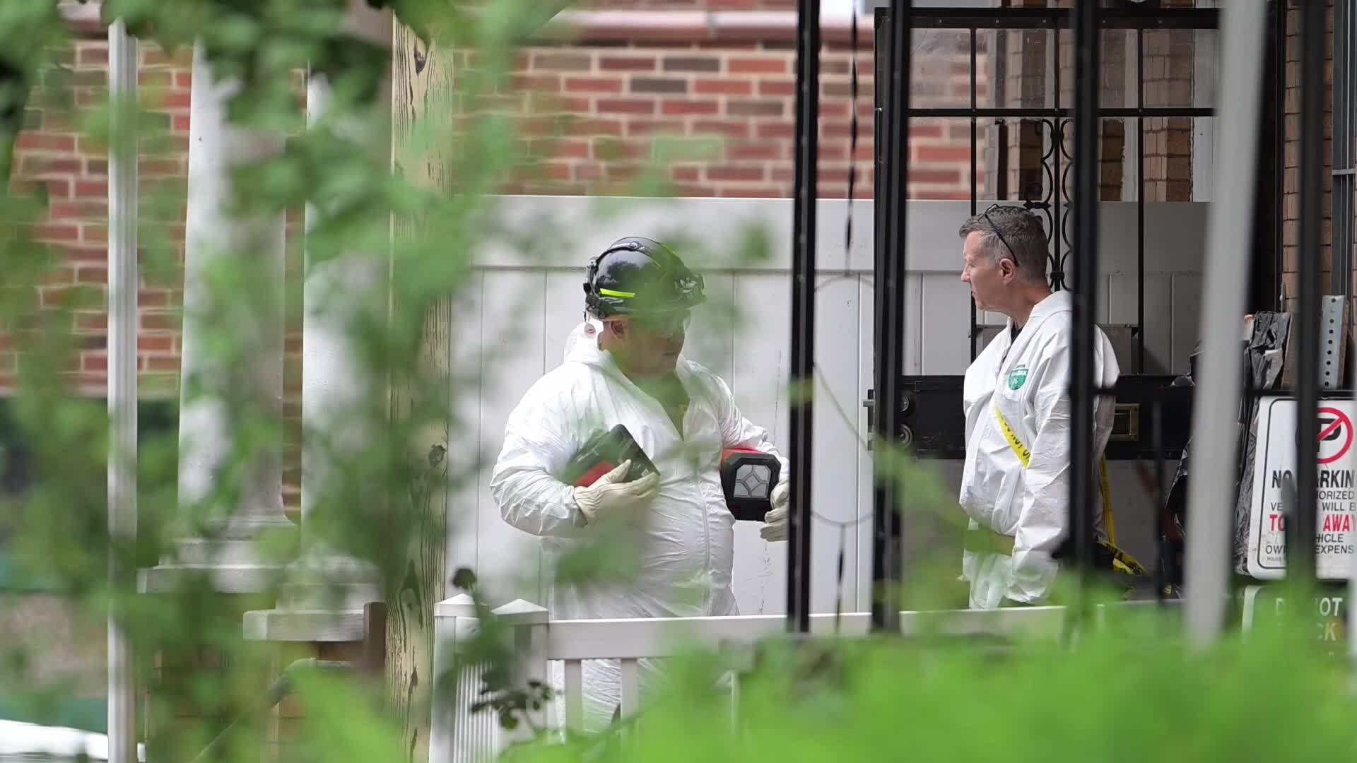 FBI agents and Philadelphia Police raid the home of Eugene Horsch