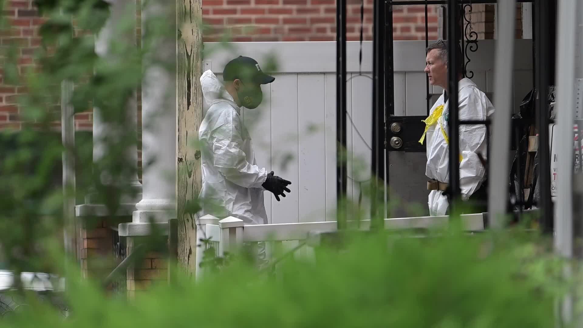 FBI agents and Philadelphia Police raid the home of Eugene Horsch