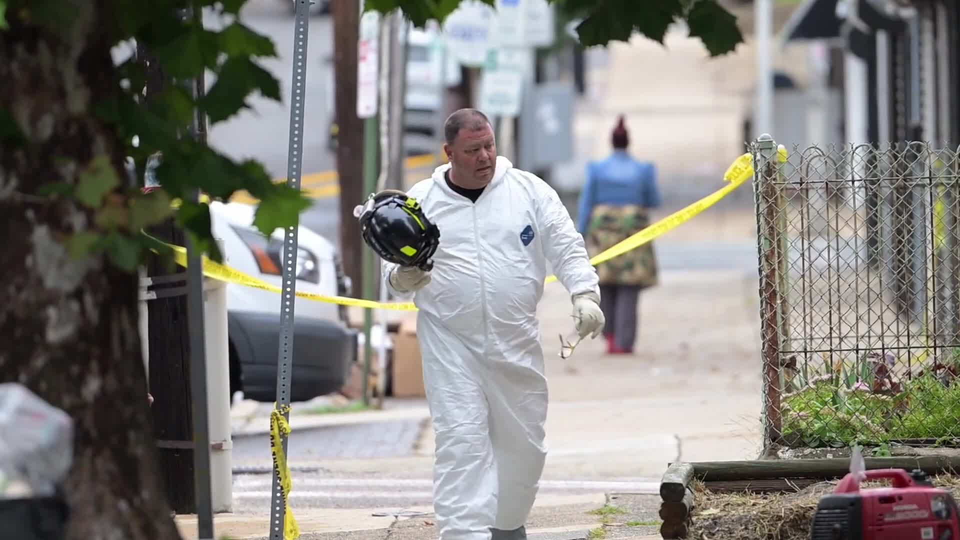 FBI agents and Philadelphia Police raid the home of Eugene Horsch