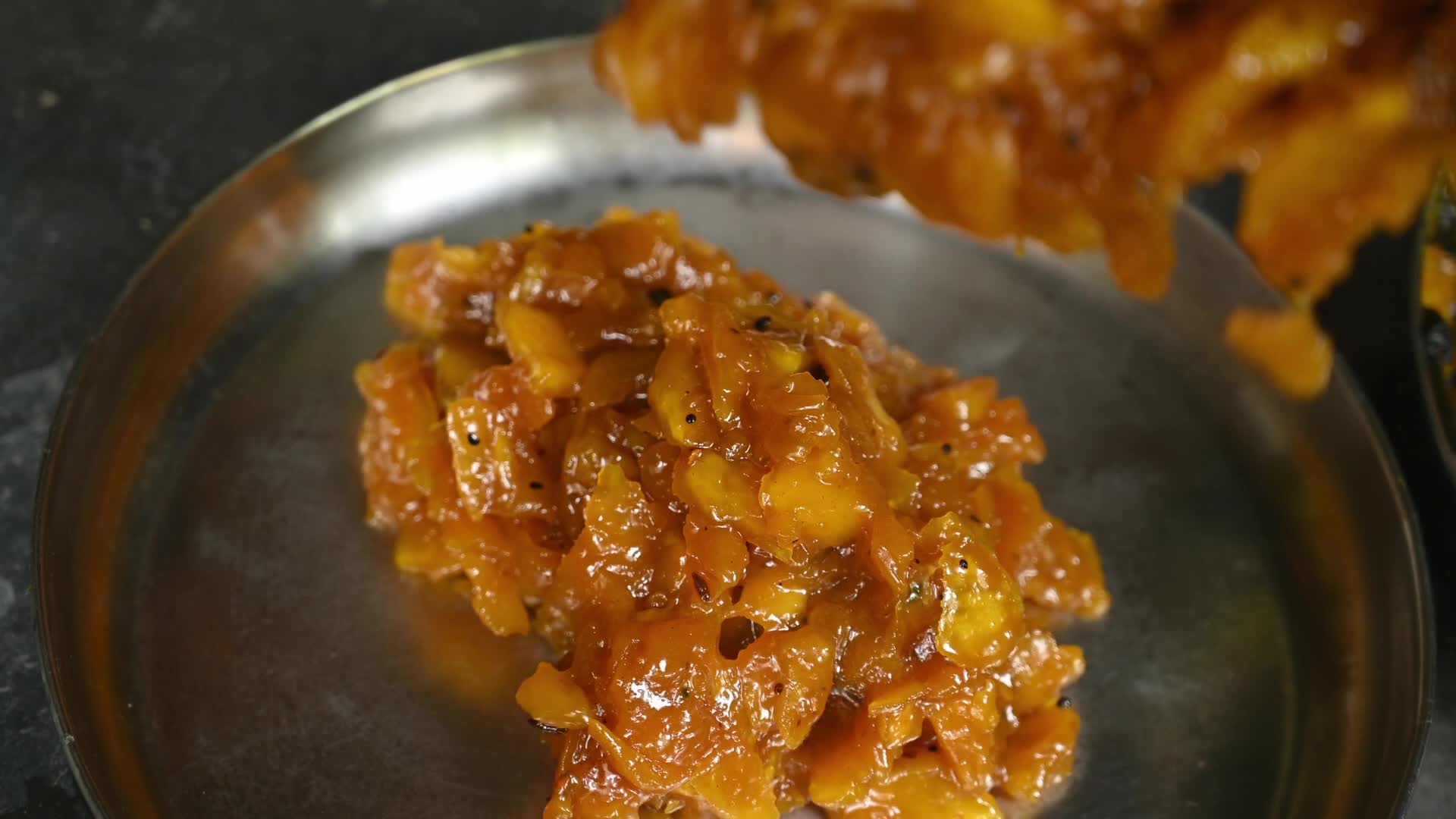 Traditional Raw Mango Pickle making - Indian Food