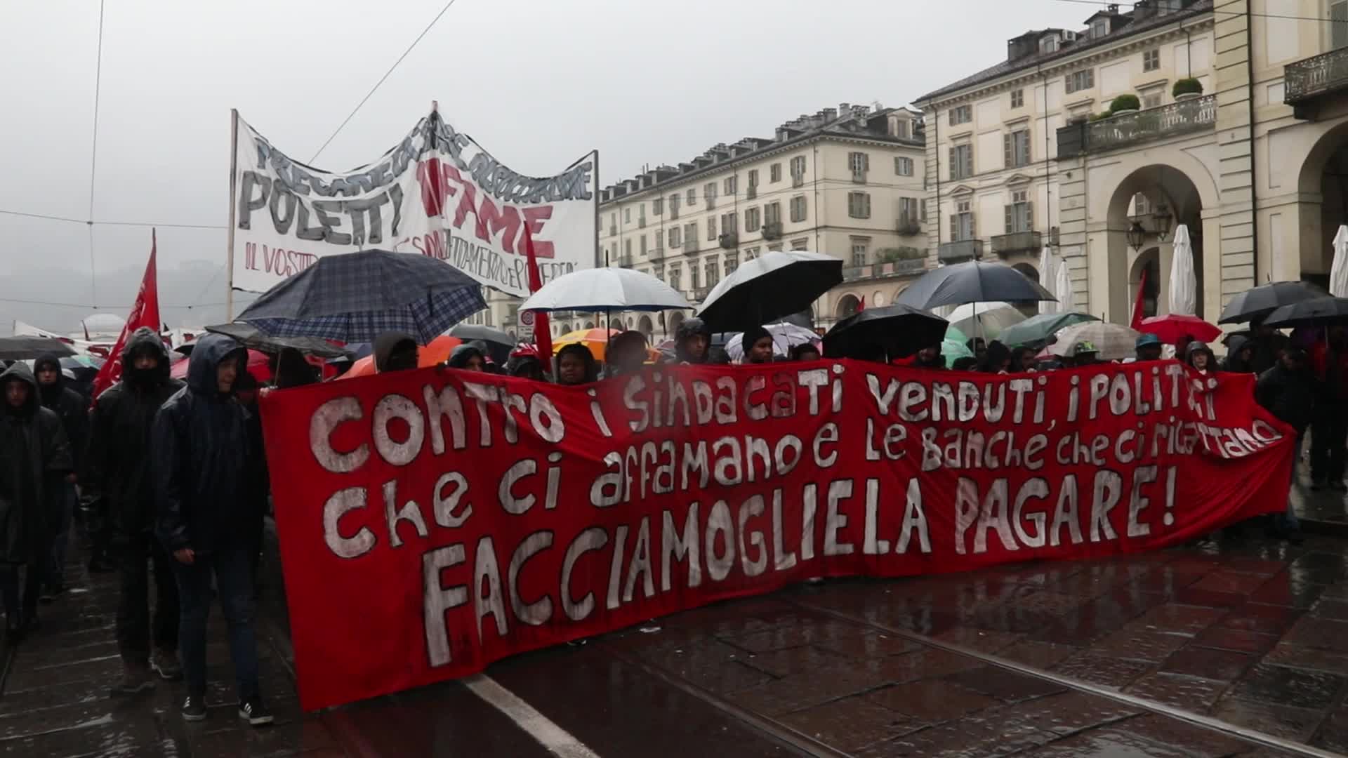May Day Turns Violent In Turin