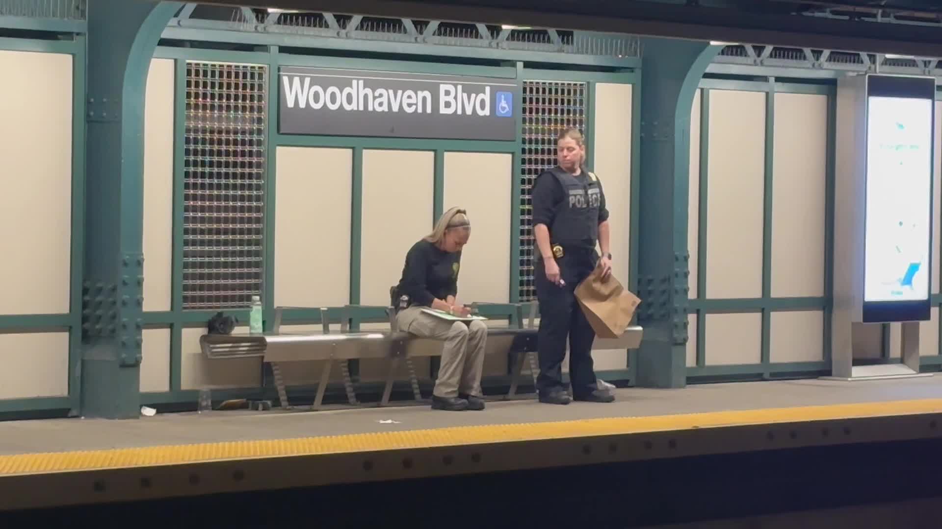 59-year-old man was fatally stabbed to the chest and neck inside of the Woodhaven Boulevard subway station in New York City