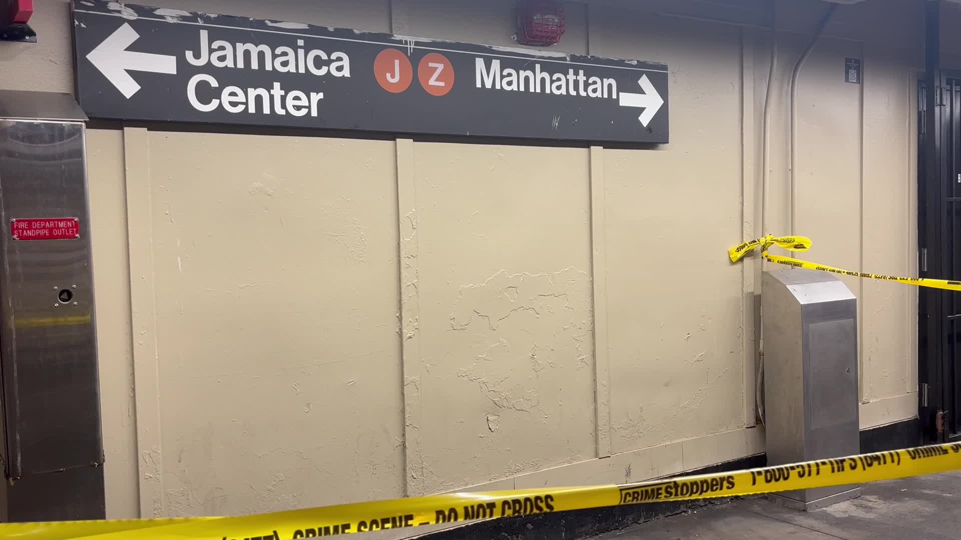 59-year-old man was fatally stabbed to the chest and neck inside of the Woodhaven Boulevard subway station in New York City