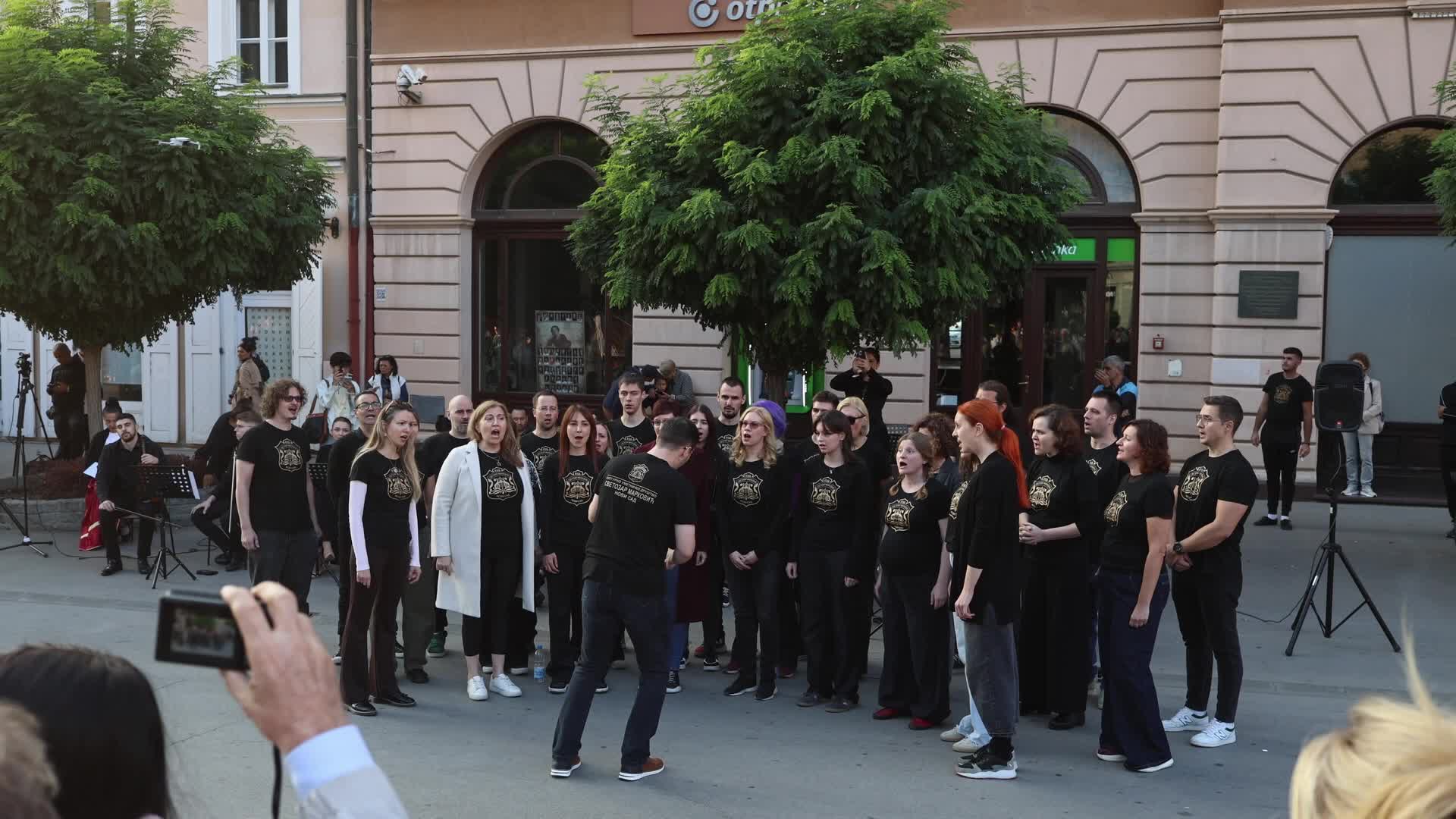 Choir Performance in Novi Sad, Serbia
