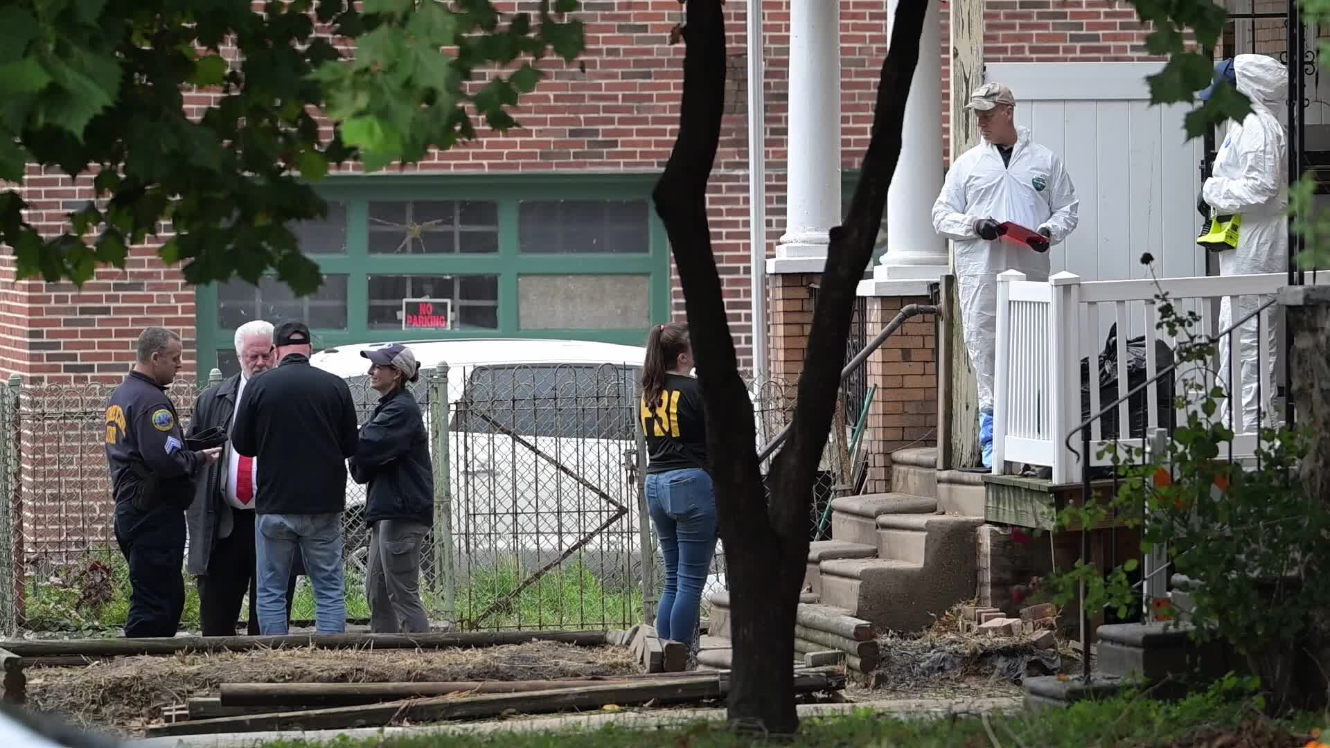 FBI agents and Philadelphia Police raid the home of Eugene Horsch