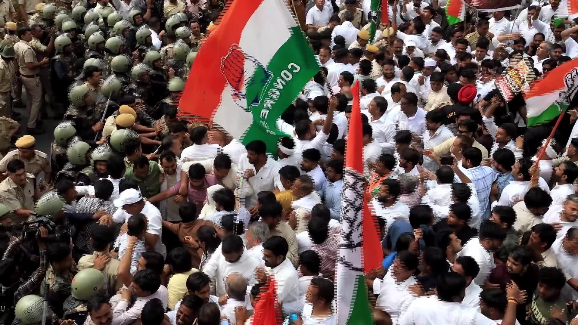 Congress Protest in Jaipur - 09/28/2026