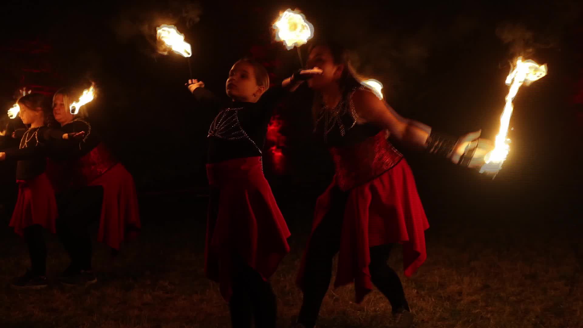 Fire Show at Serbian Medieval Culture Festival in Novi Sad, Serbia - 09/25/2026