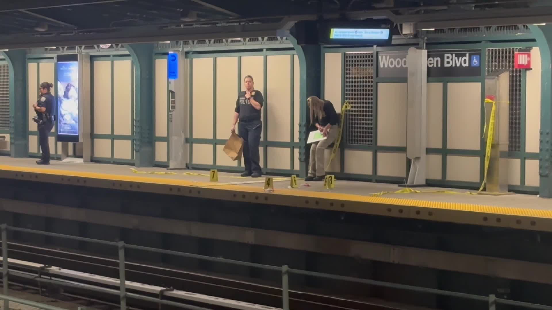59-year-old man was fatally stabbed to the chest and neck inside of the Woodhaven Boulevard subway station in New York City - 09/30/2026