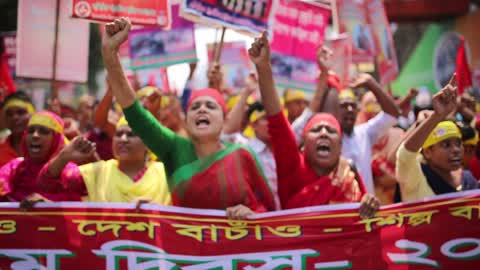 1st May Day Rally In Dhaka