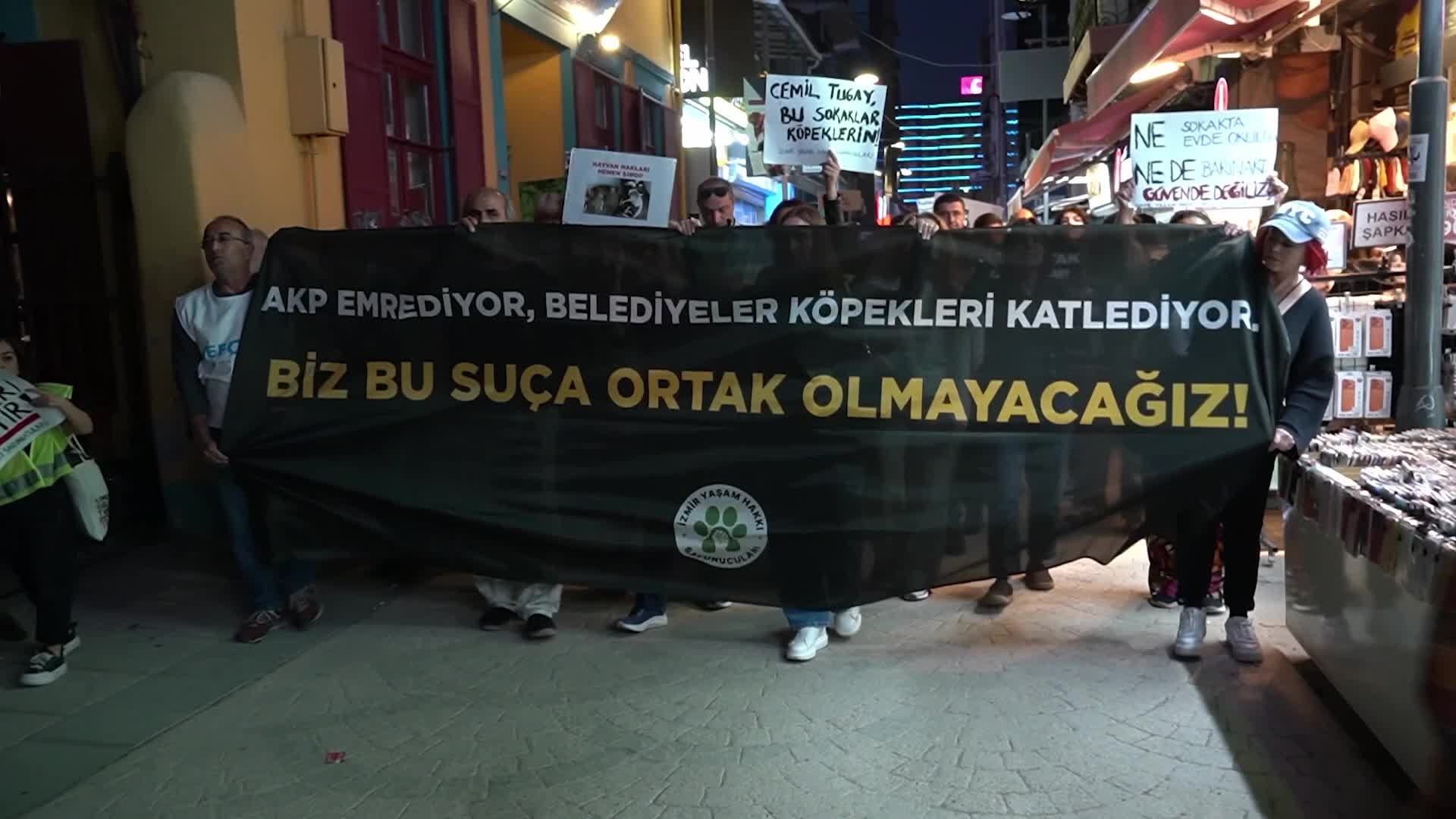Animal rights advocates march against the stray animal law on World Animal Day, Izmir, Turkey - 04 Oct 2026