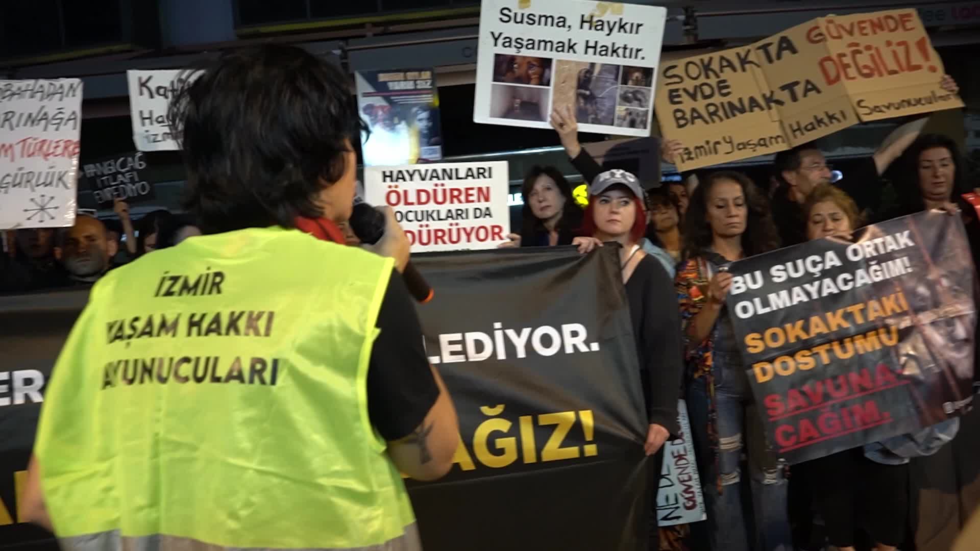 Animal rights advocates march against the stray animal law on World Animal Day, Izmir, Turkey - 04 Oct 2026