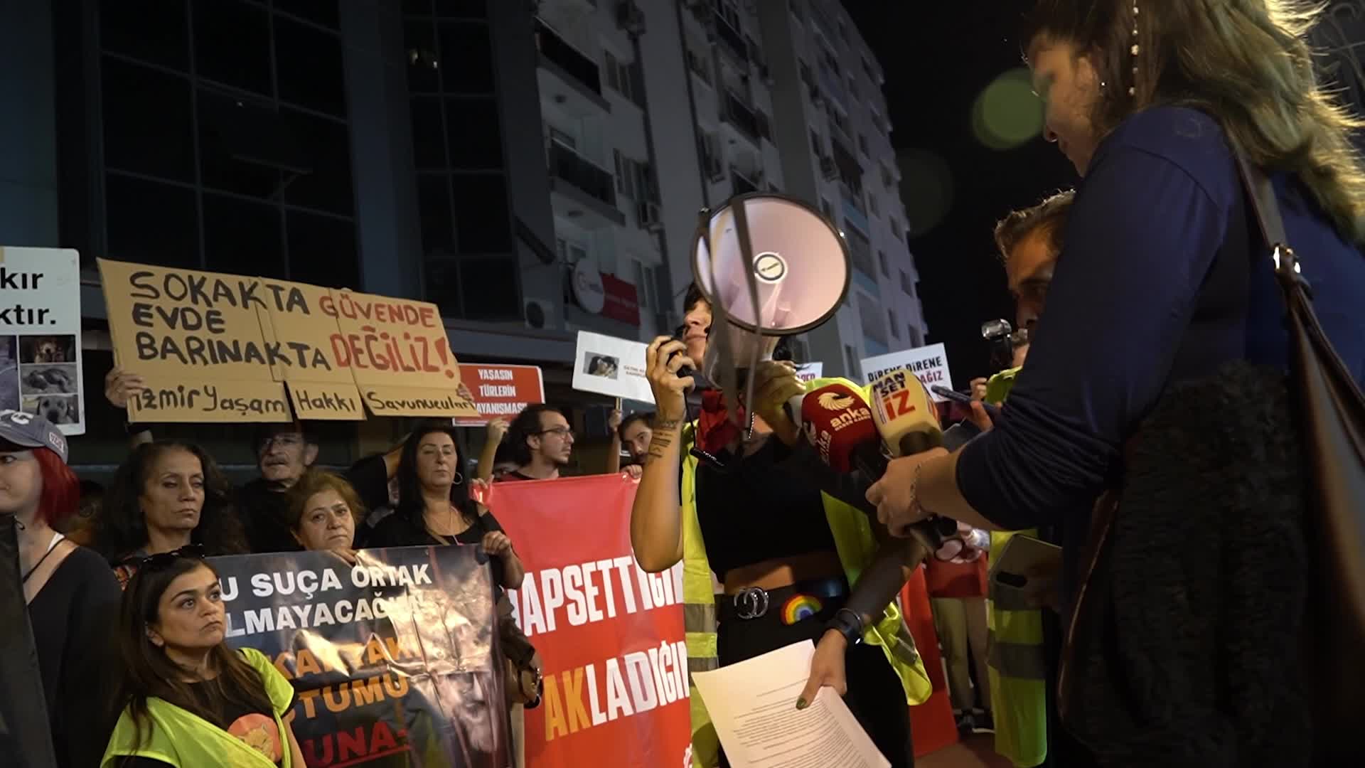 Animal rights advocates march against the stray animal law on World Animal Day, Izmir, Turkey - 04 Oct 2026