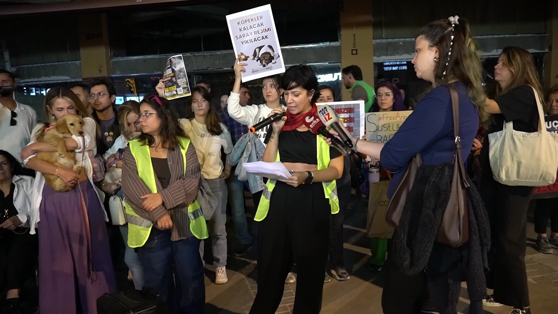 Animal rights advocates march against the stray animal law on World Animal Day, Izmir, Turkey - 04 Oct 2026