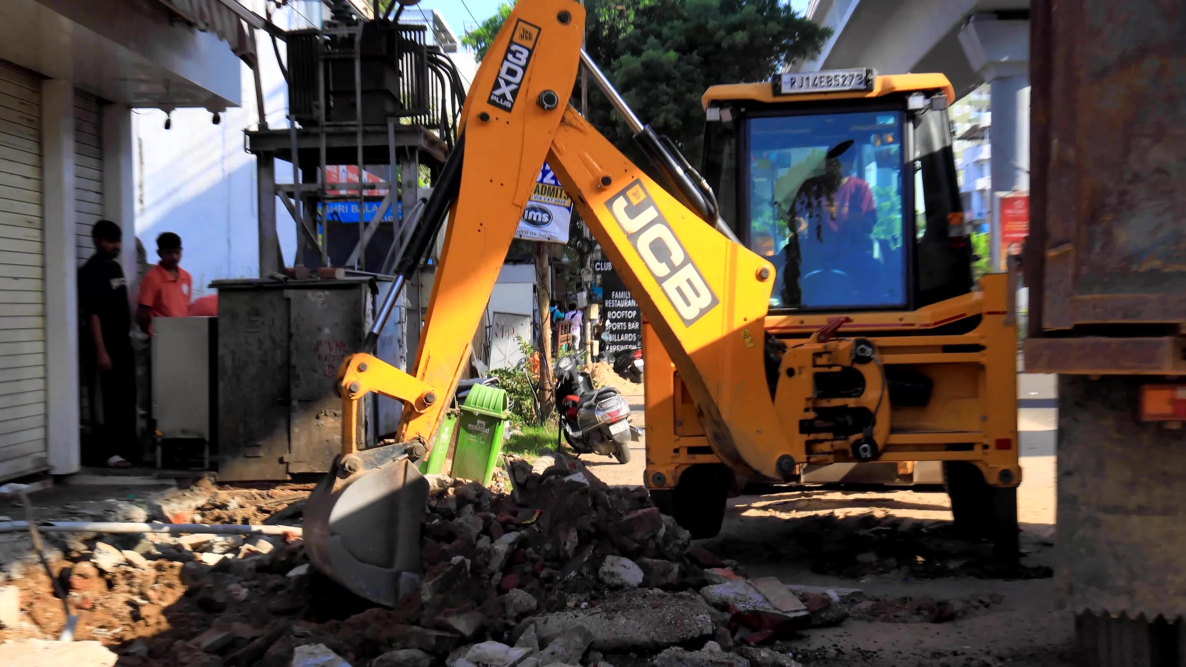 Anti-encroachment drive in Jaipur