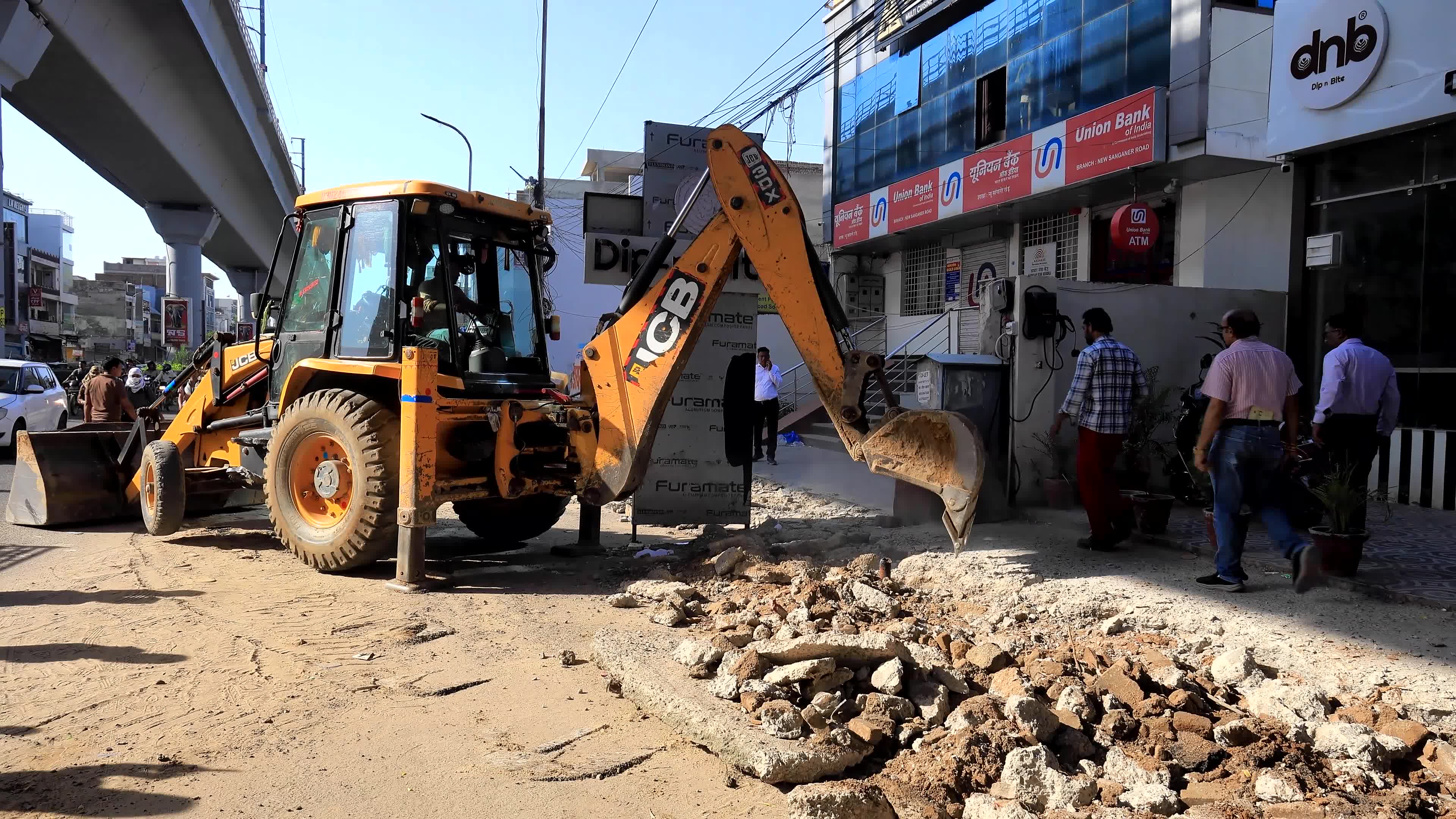 Anti-encroachment drive in Jaipur
