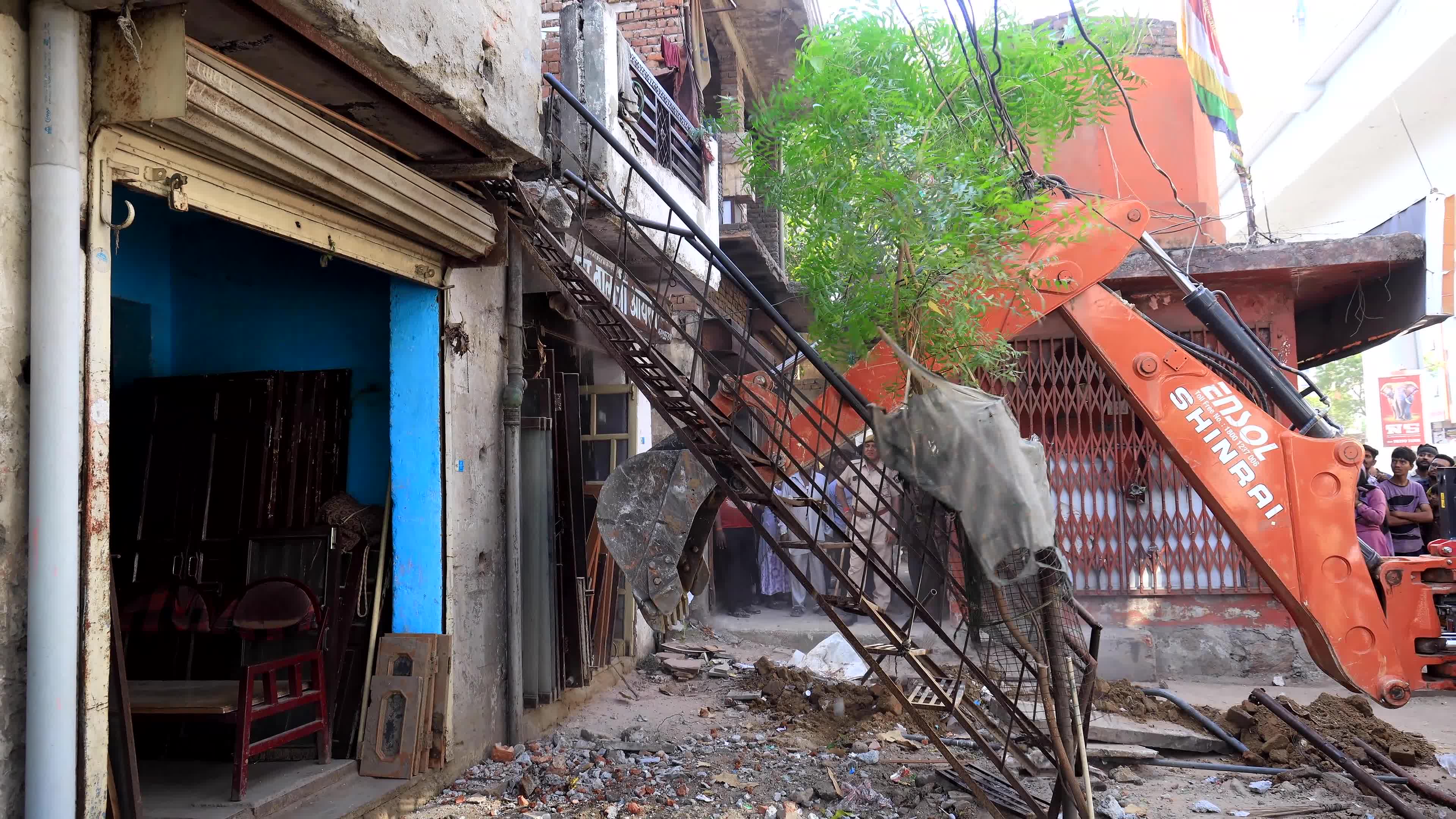 Anti-encroachment drive in Jaipur