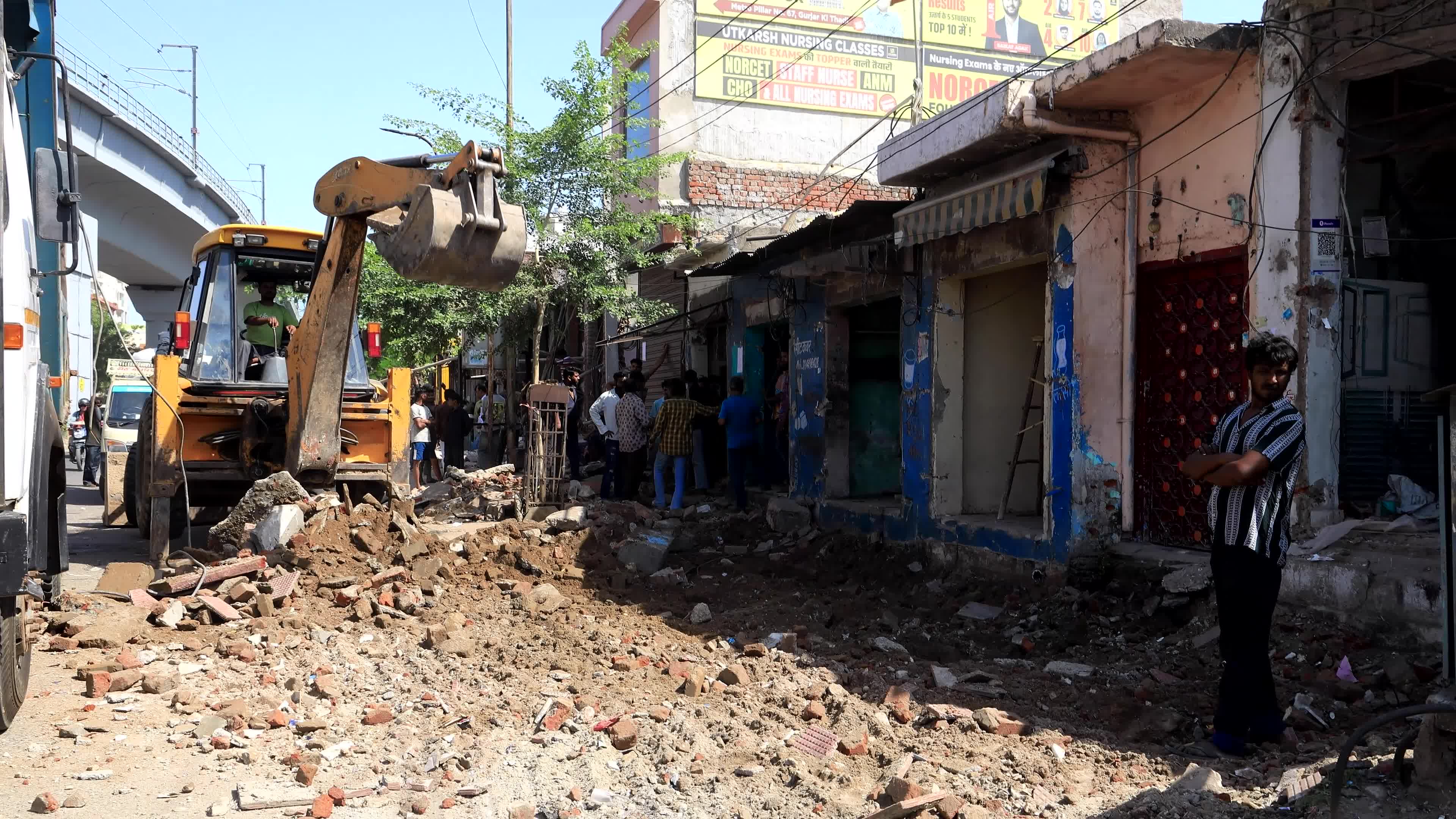 Anti-encroachment drive in Jaipur