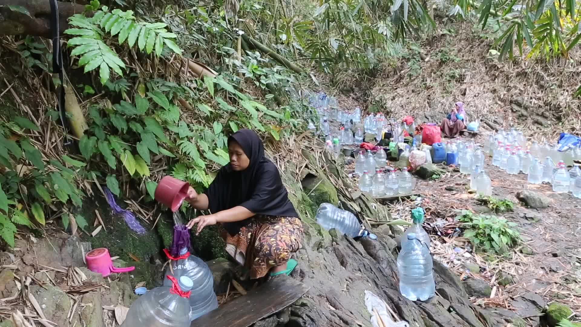 Drought in Cilegon, Indonesia