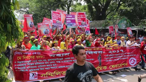 1st May Day Rally In Dhaka