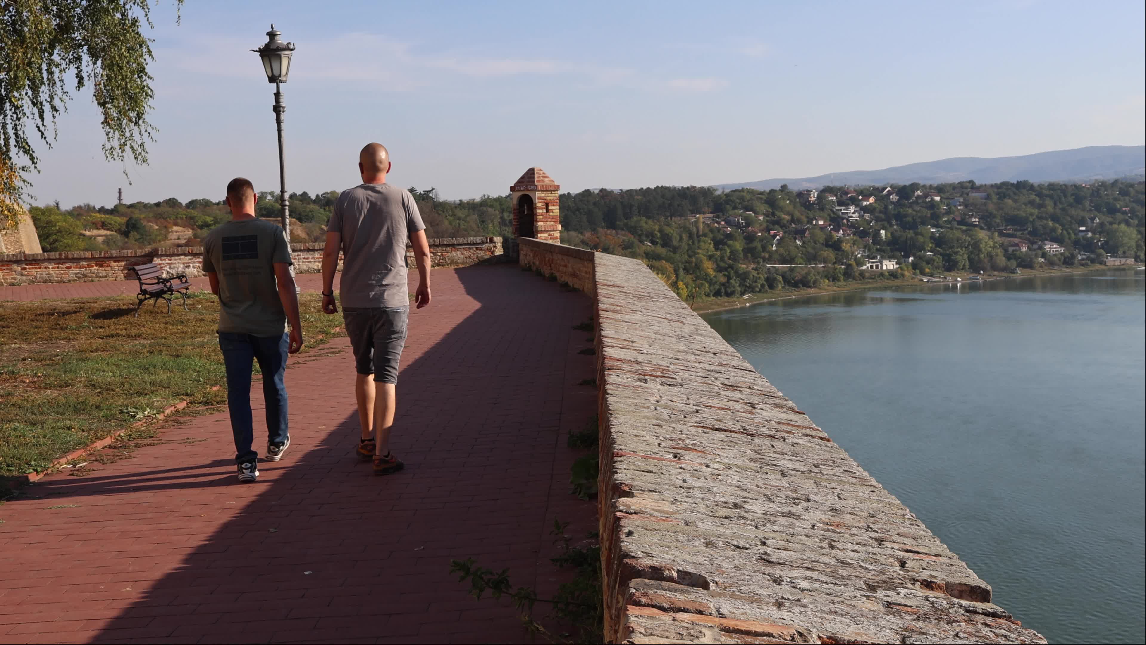 View of the Danube in Serbia