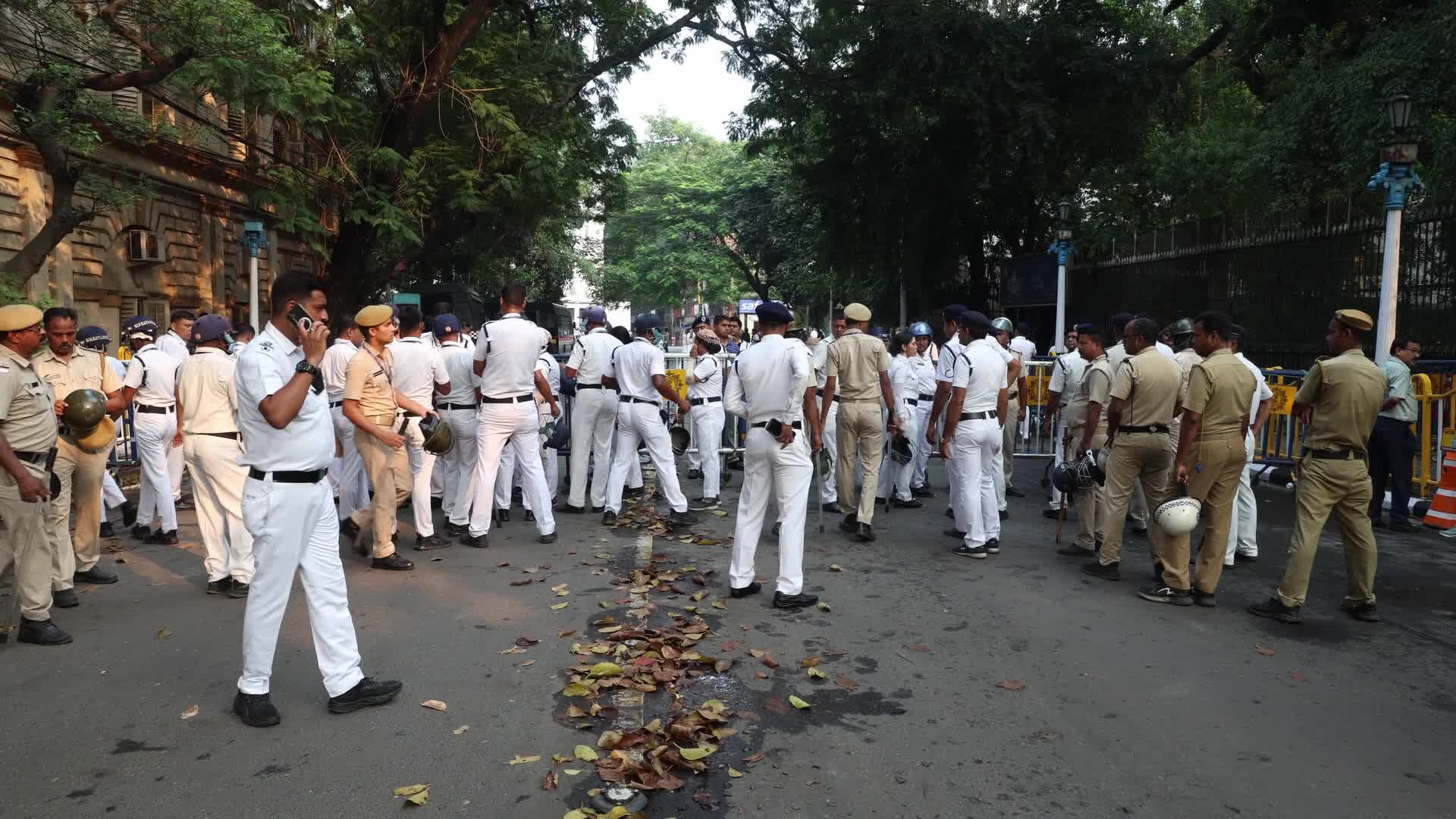 Congress Protest In Kolkata, India