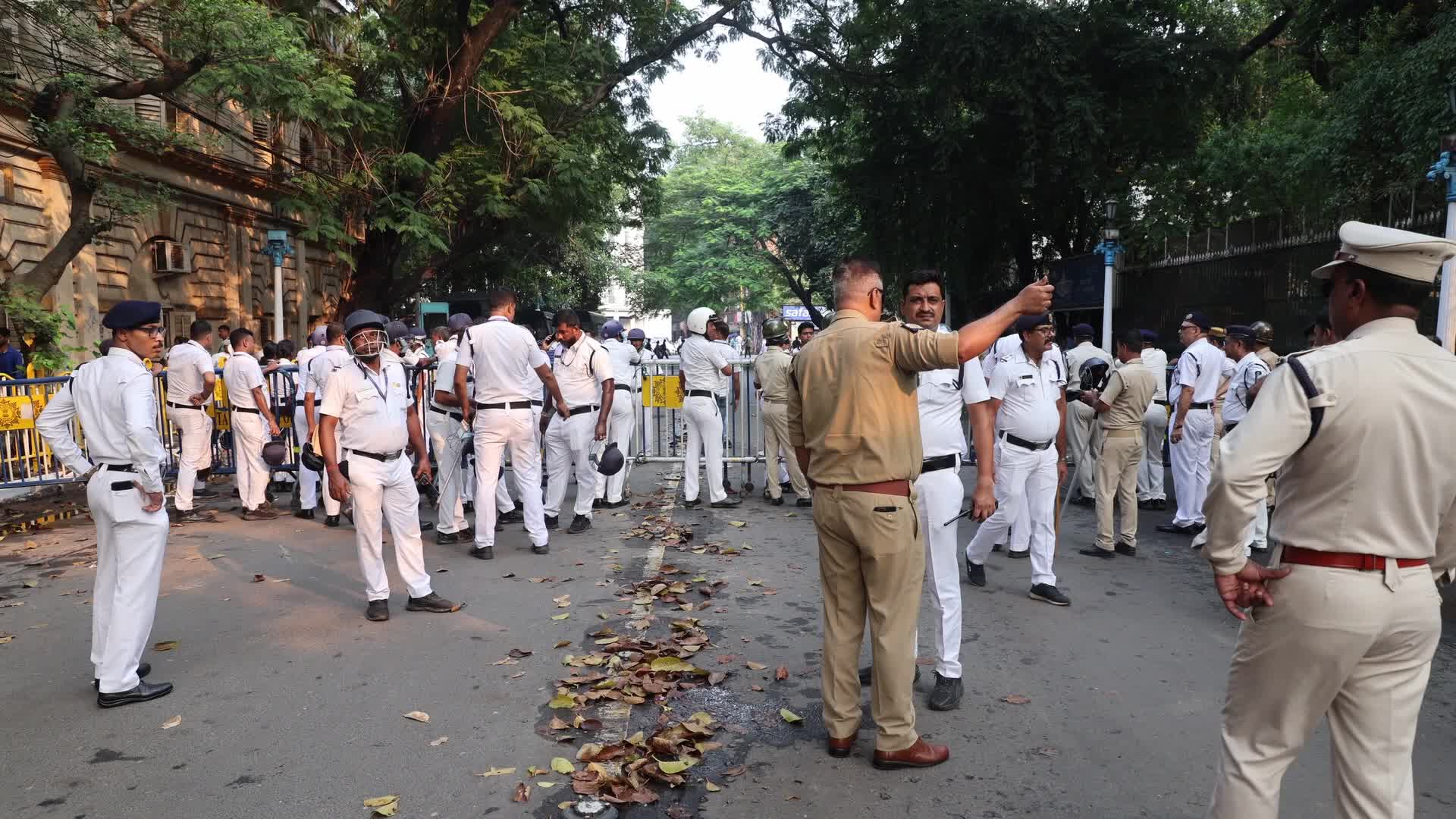 Congress Protest In Kolkata, India