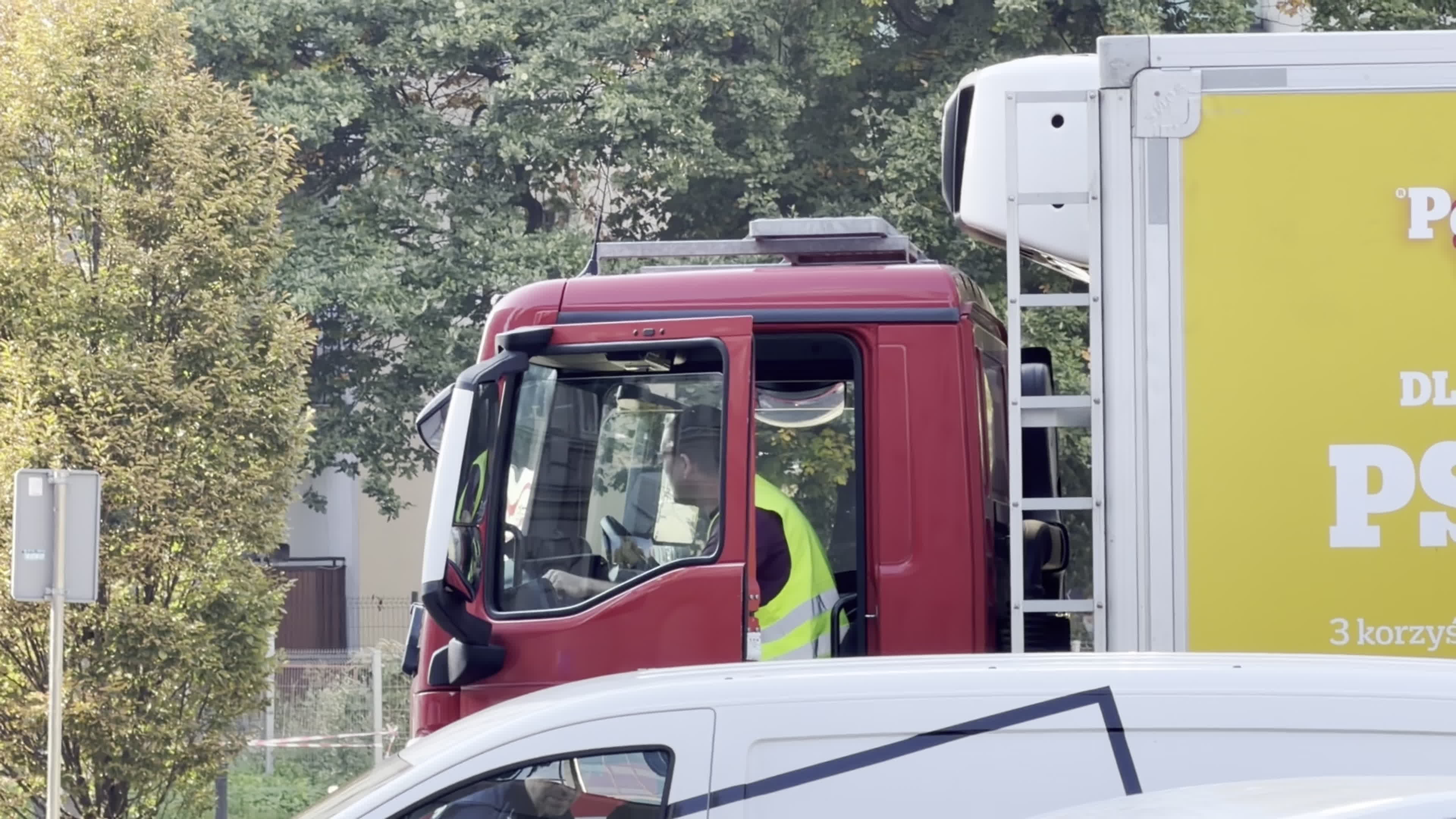 Emergency services respond after construction company finds alleged World War II bomb in Warsaw