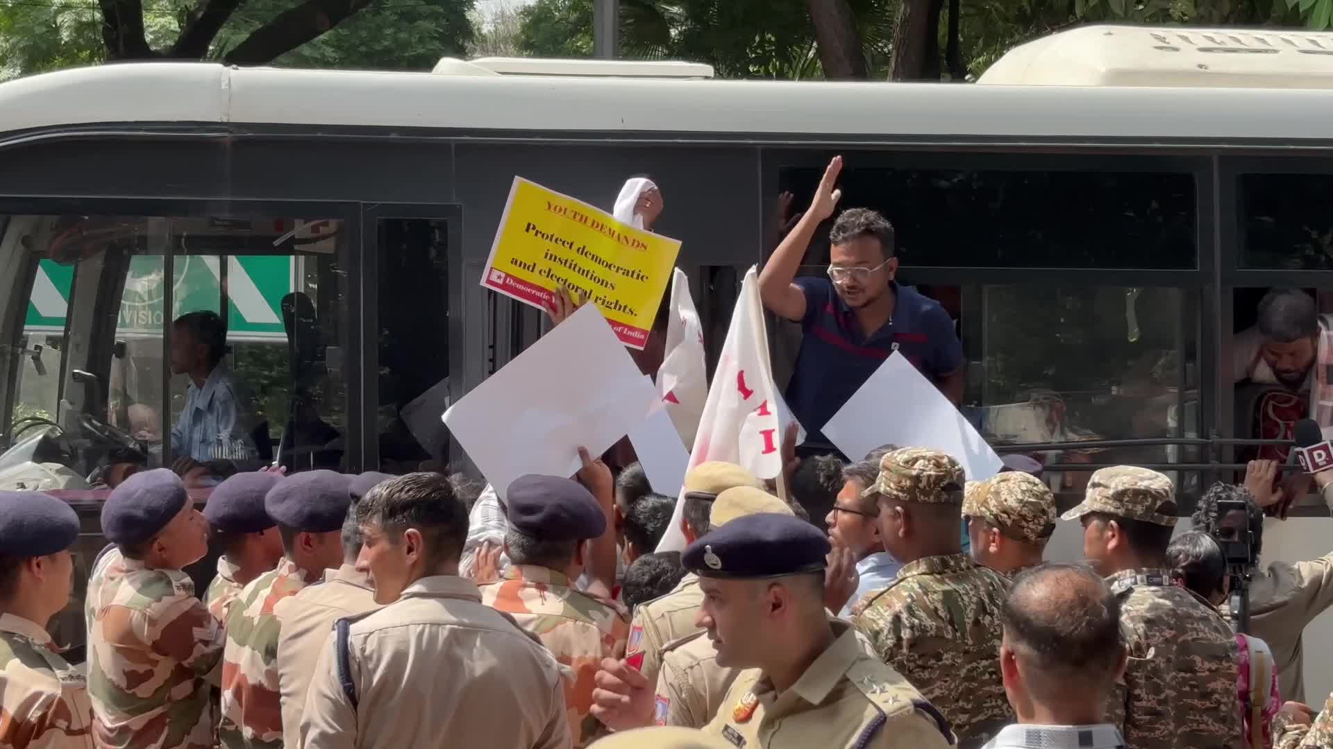 Protest Erupts Across India, Demand CEC Gyanesh Kumar Resignation Over Voter List Changes