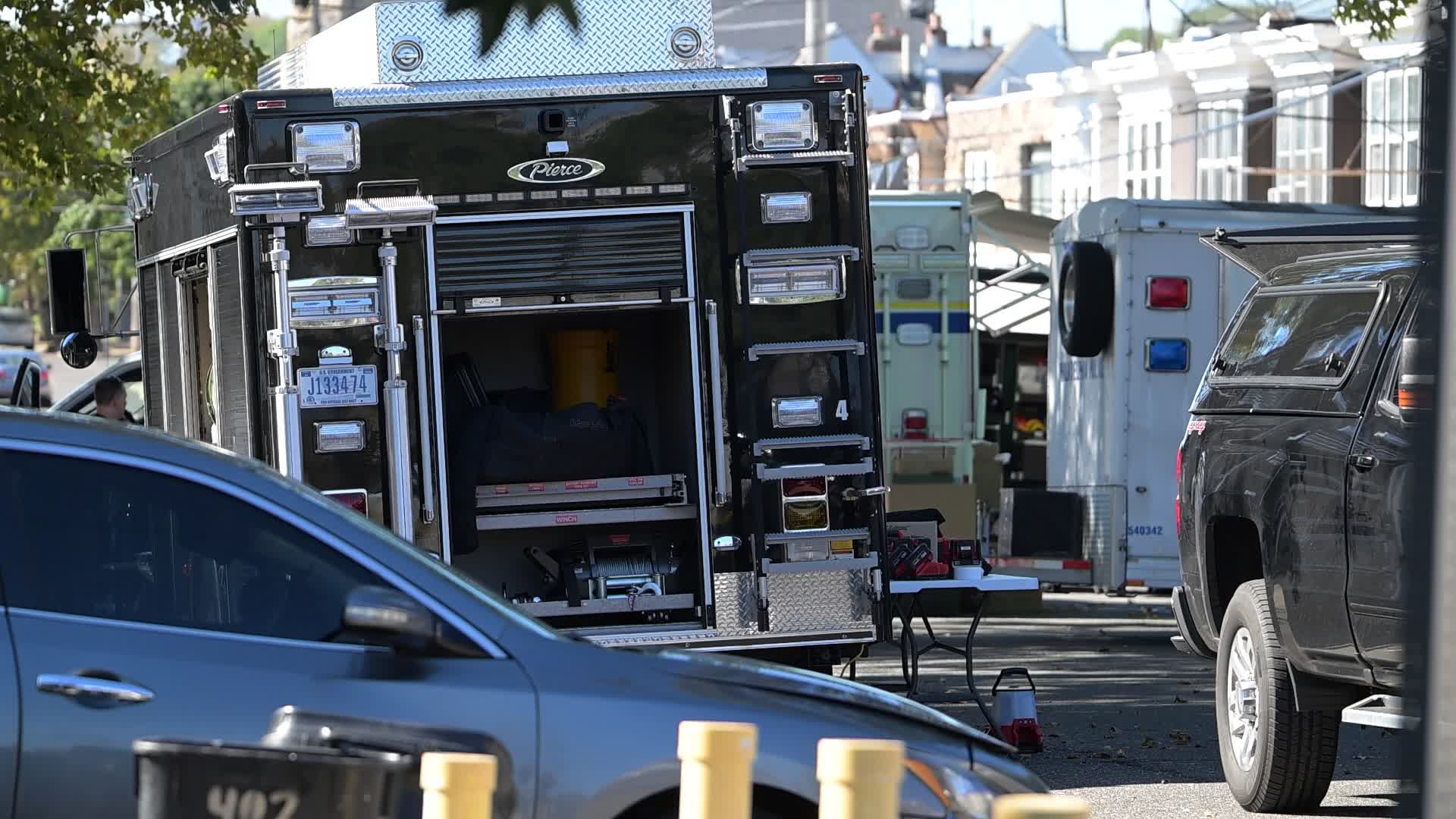 FBI agents raid the home of Eugene Horsch