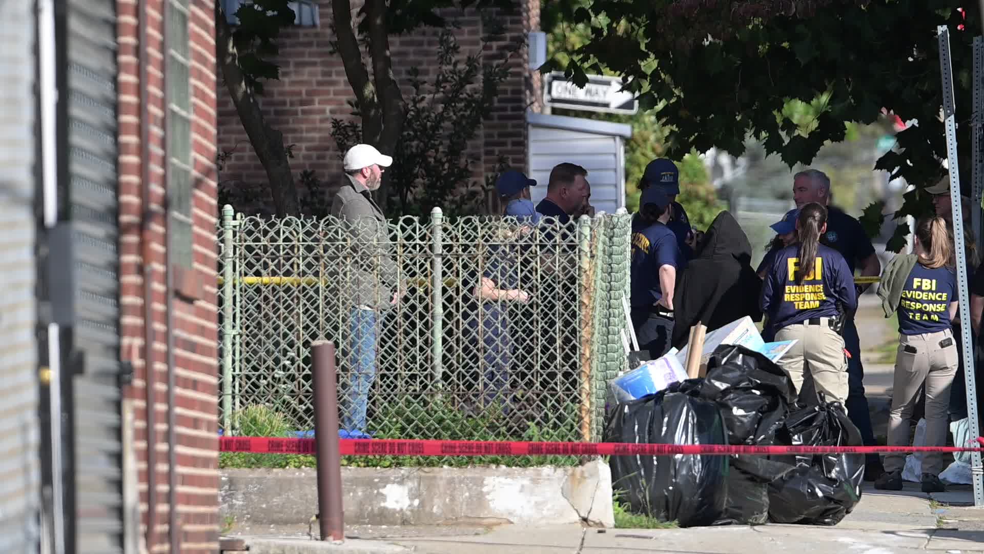 FBI agents raid the home of Eugene Horsch