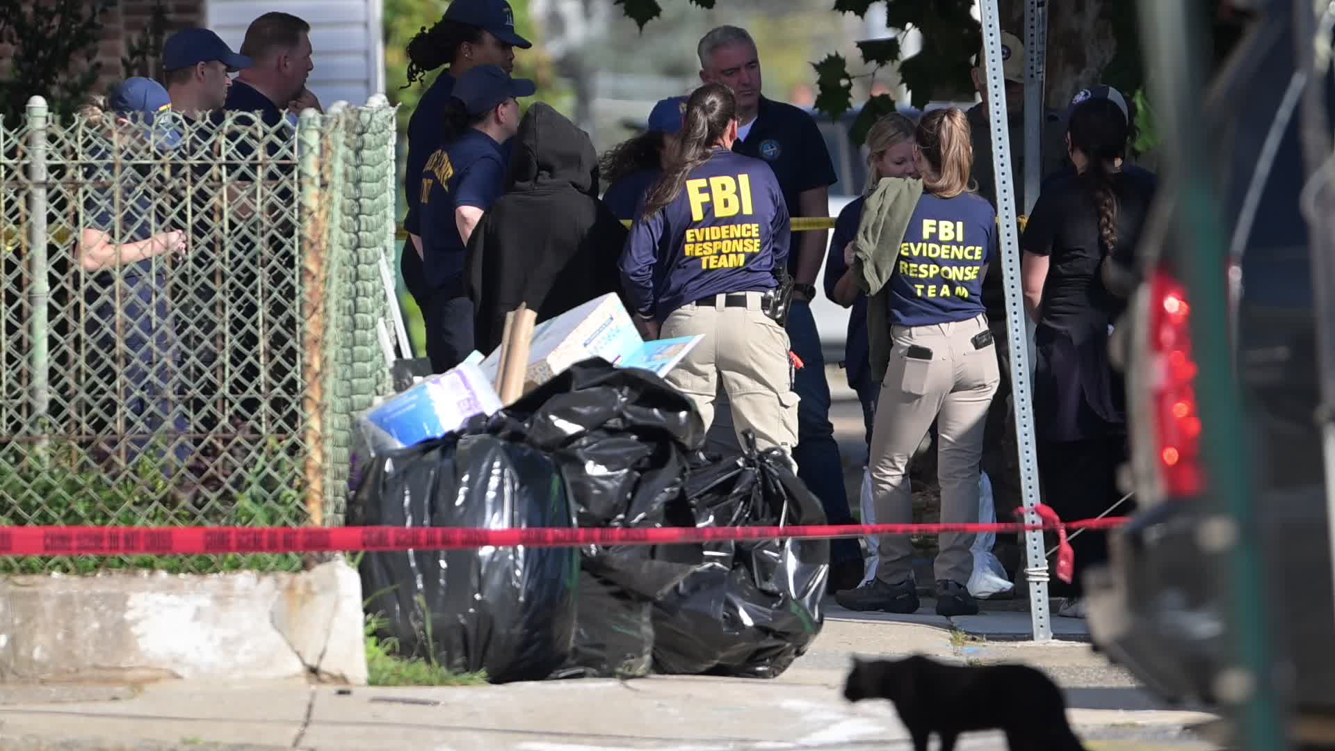 FBI agents raid the home of Eugene Horsch